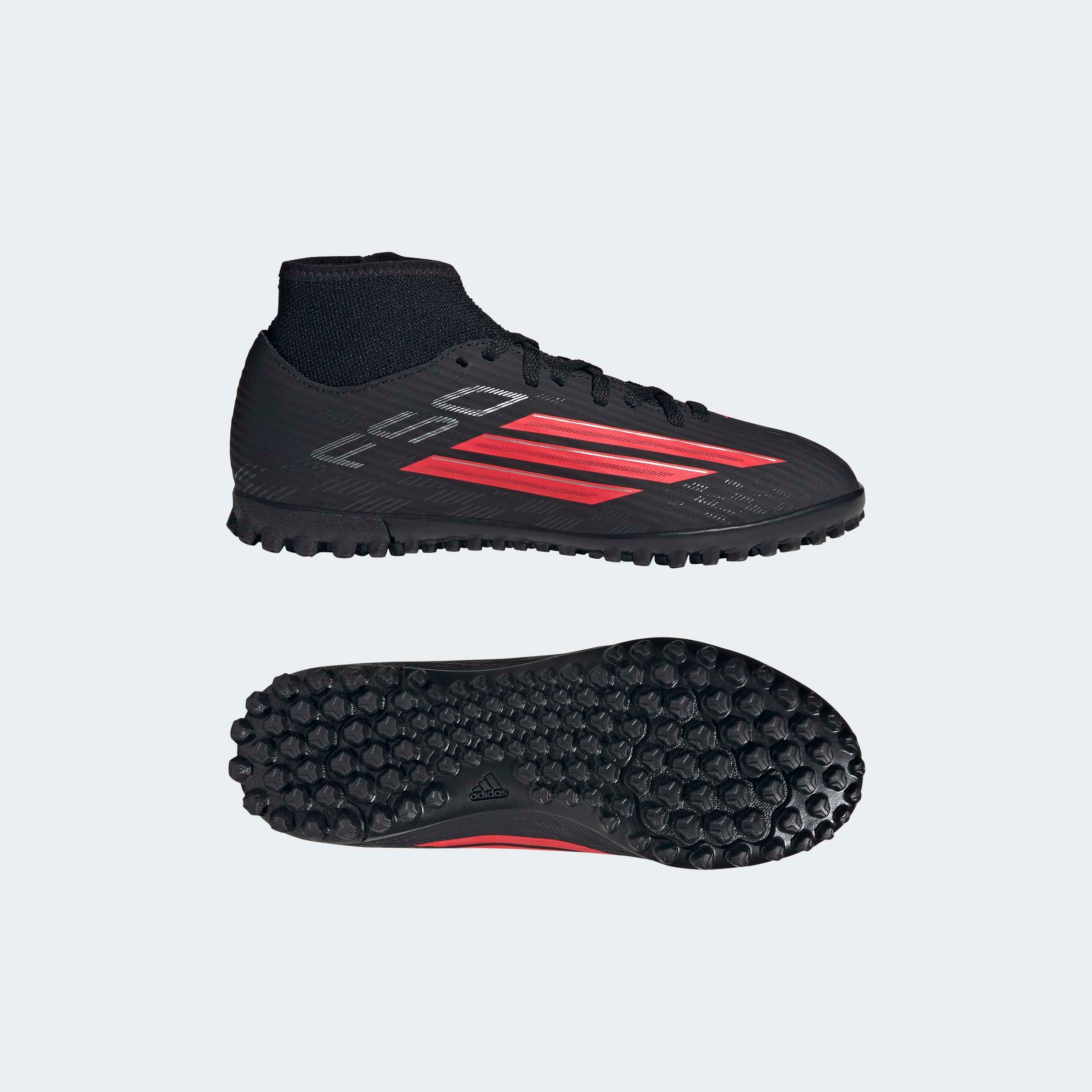 adidas Performance Fußballschuh »F50 CLUB MID CUT TURF KIDS«  für Kunstrasen, Hart- und Aschenplätze, für Kinder & Jugendliche