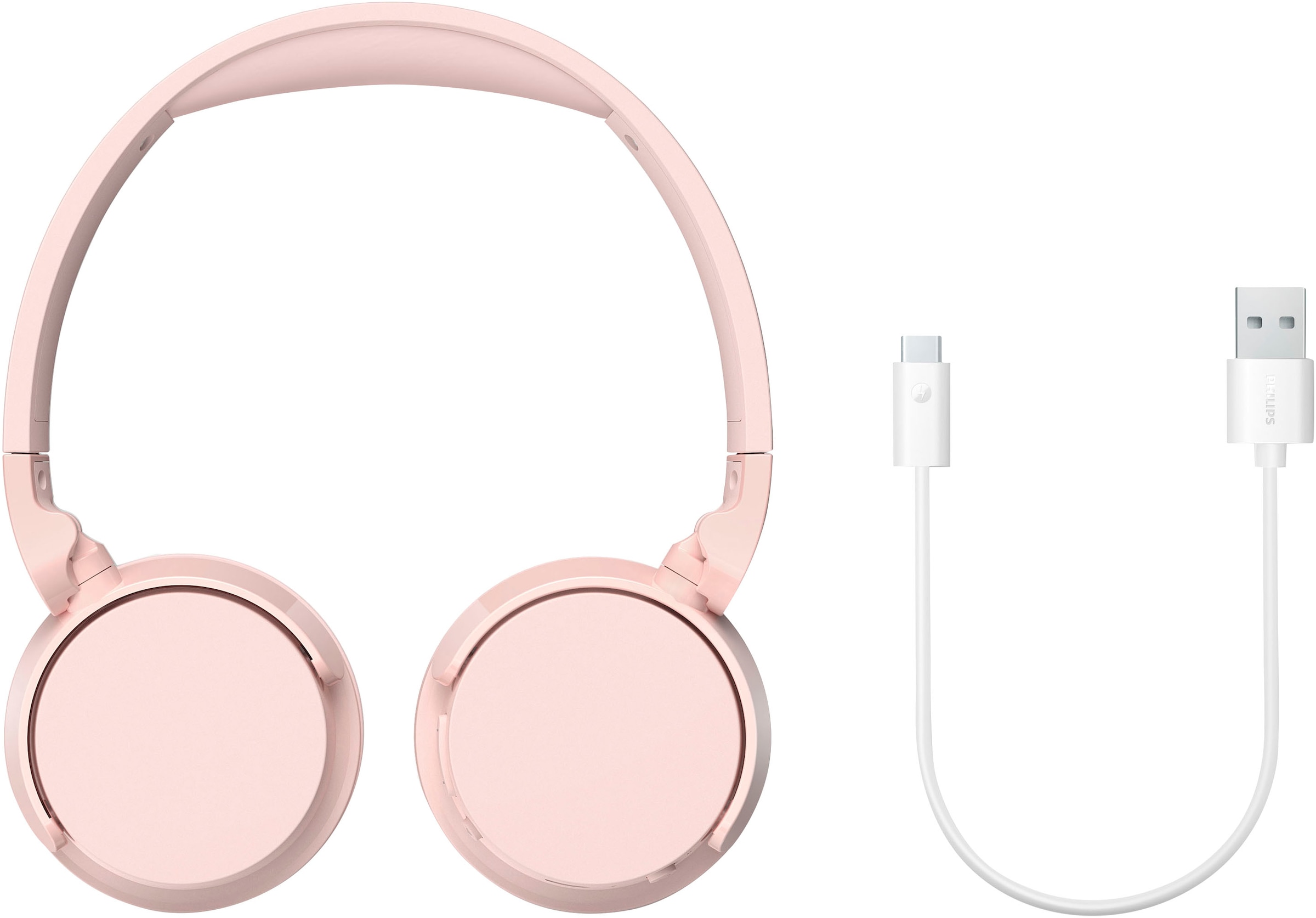 Philips On-Ear-Kopfhörer »TAH4209«, Bluetooth-A2DP Bluetooth-AVRCP Bluetooth-HFP, Geräuschisolierung-Multi-Point-Verbindung-Sprachsteuerung-integrierte Steuerung für Anrufe und Musik