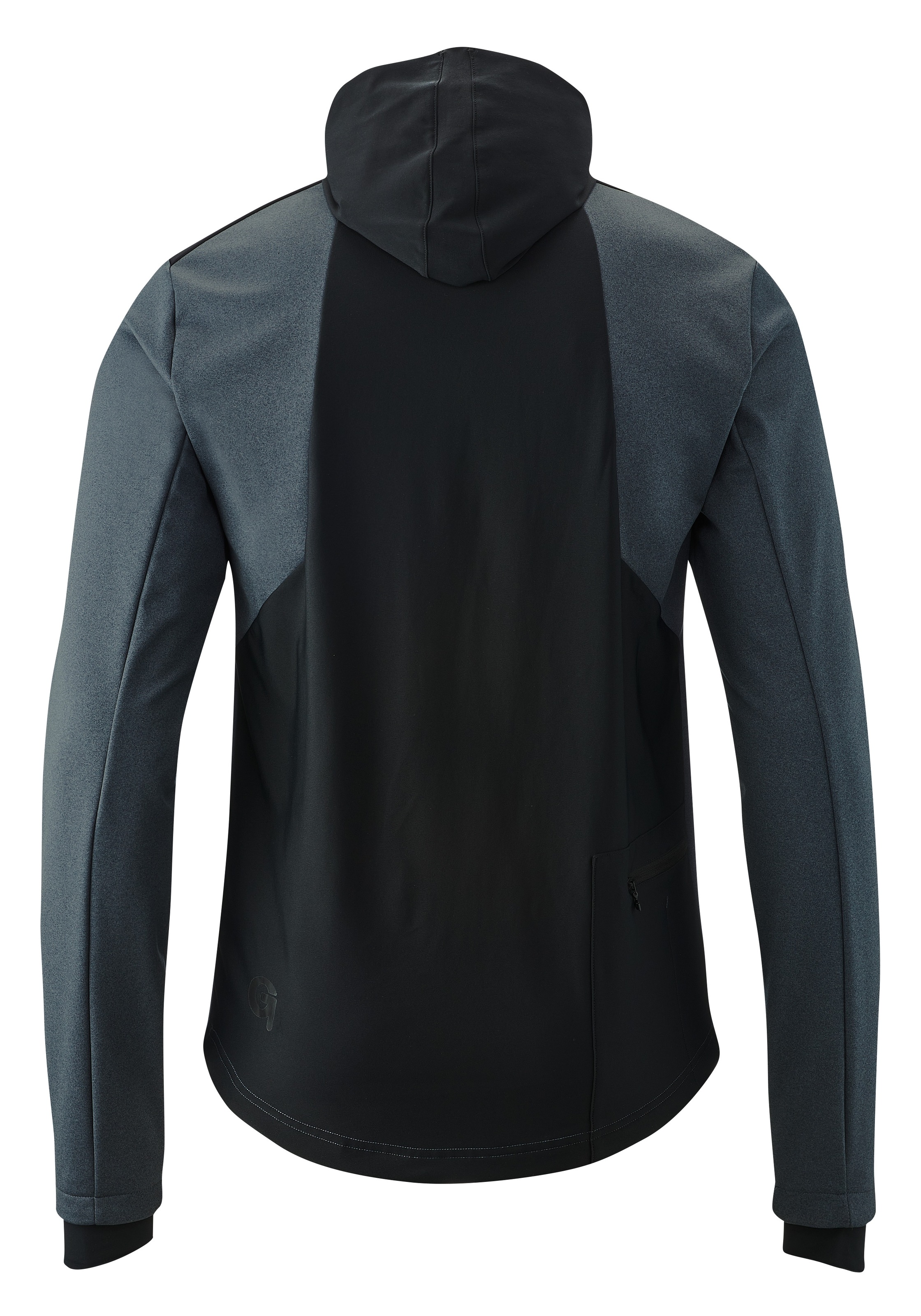 Gonso Radtrikot »Travo«, Herren Softshell-Hoodie, Windjacke winddicht und atmungsaktiv