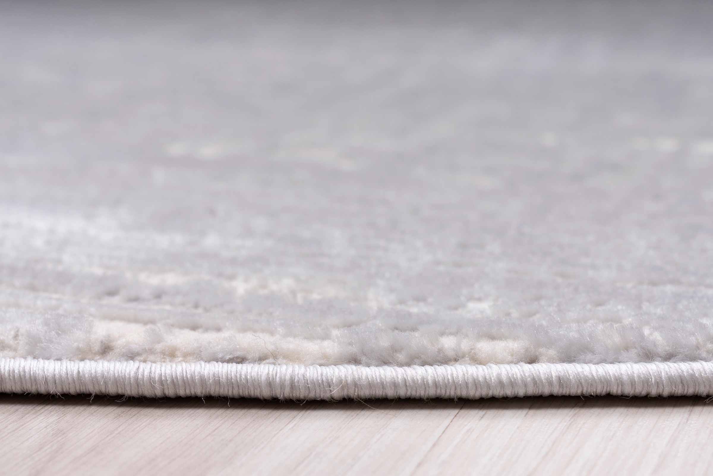 OTTO home Teppich »Ariano, dezenter Glanz mit Hoch-Tief-Struktur« rund 12 mm Höhe Vintage Design, Schrumpf Carving-Effekt, Wohnzimmer, Schlafzimmer