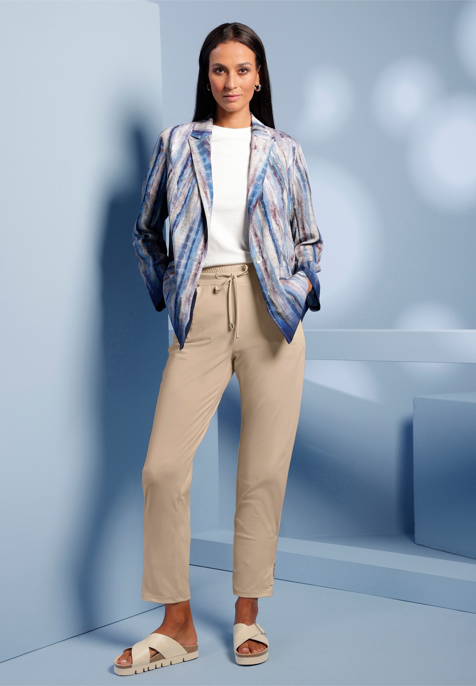 heine Blusenblazer »Blusenblazer Blusenblazer in Batik-Optik«