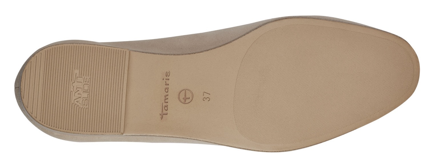 Tamaris Loafer, Slipper, Business Schuh mit modischer Tassel, schmale Form