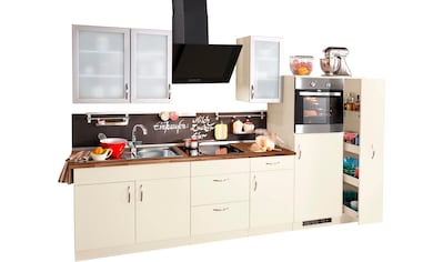wiho Küchen Küchenzeile »Peru«, mit E-Geräten, Breite 270 cm kaufen