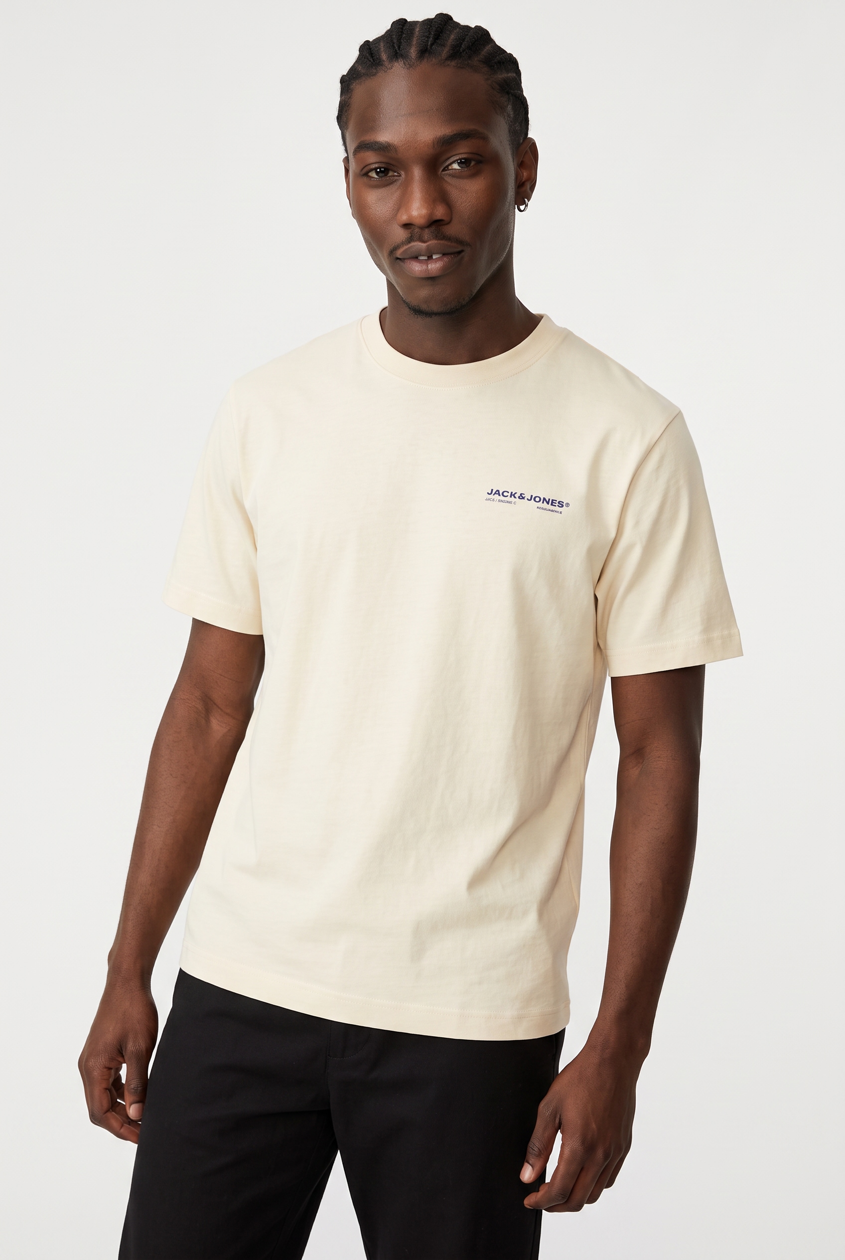 Jack & Jones Print-Shirt »JCOCALMA BACK PRINT TEE SS CREW NECK« mit Backprint
