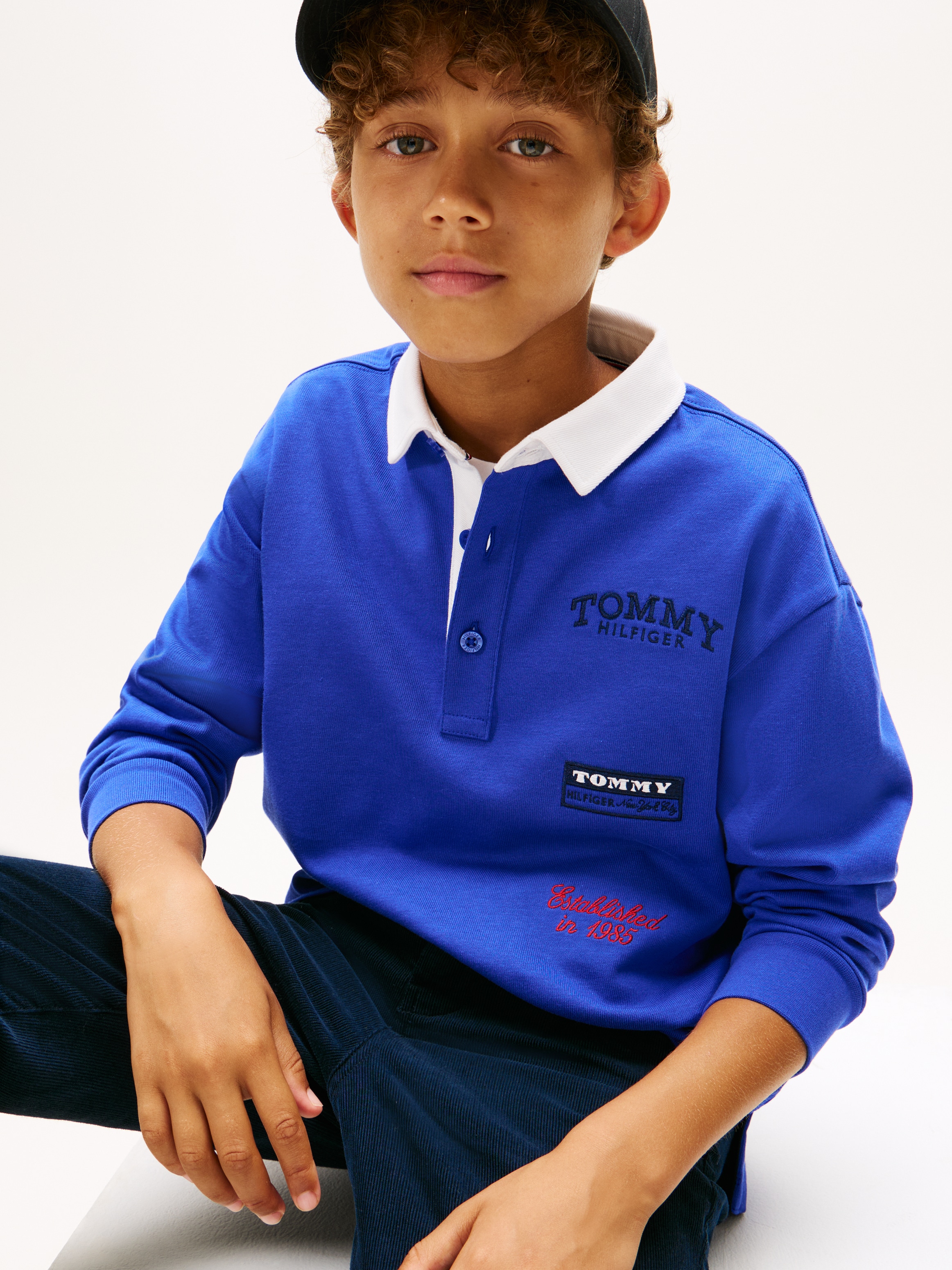 Tommy Hilfiger Langarm-Poloshirt Regular fit, für Kinder bis 16 Jahre