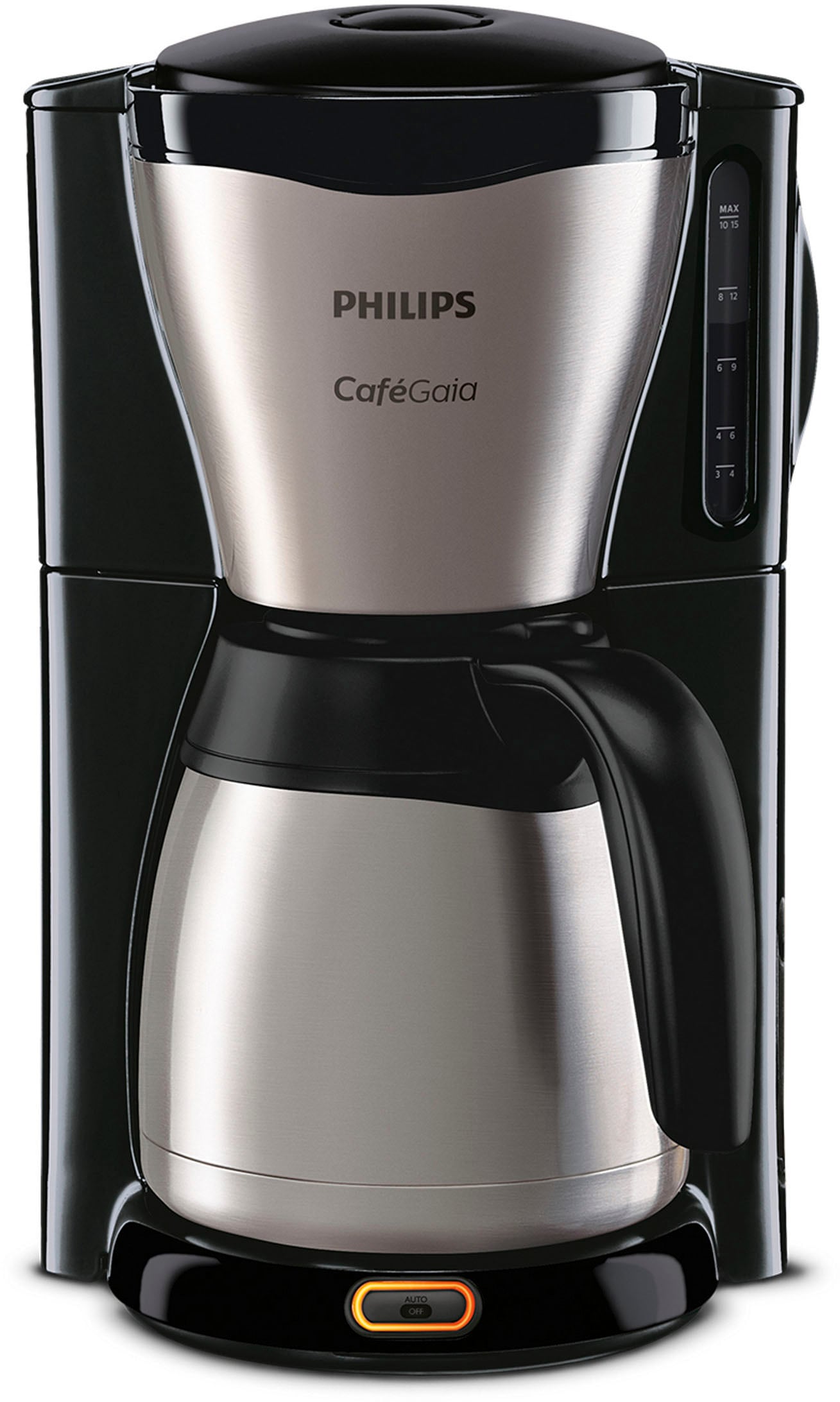 Philips Filterkaffeemaschine Tropfstopp 3 1x4, »HD7546/20«, XXL Garantie Kaffeekanne, mit mit Jahren Thermokanne, l 1,2 und Abschaltfunktion
