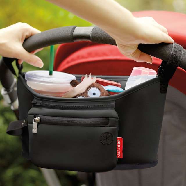 Hop »Buggy Kinderwagen-Tasche Organizer, ♕ bei Skip schwarz«