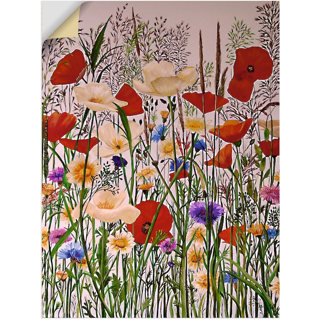 Artland Wandbild »Blumenwiese«, Baumbilder, (1 St.), als Alubild,  Leinwandbild, Wandaufkleber oder Poster in versch. Größen bequem kaufen