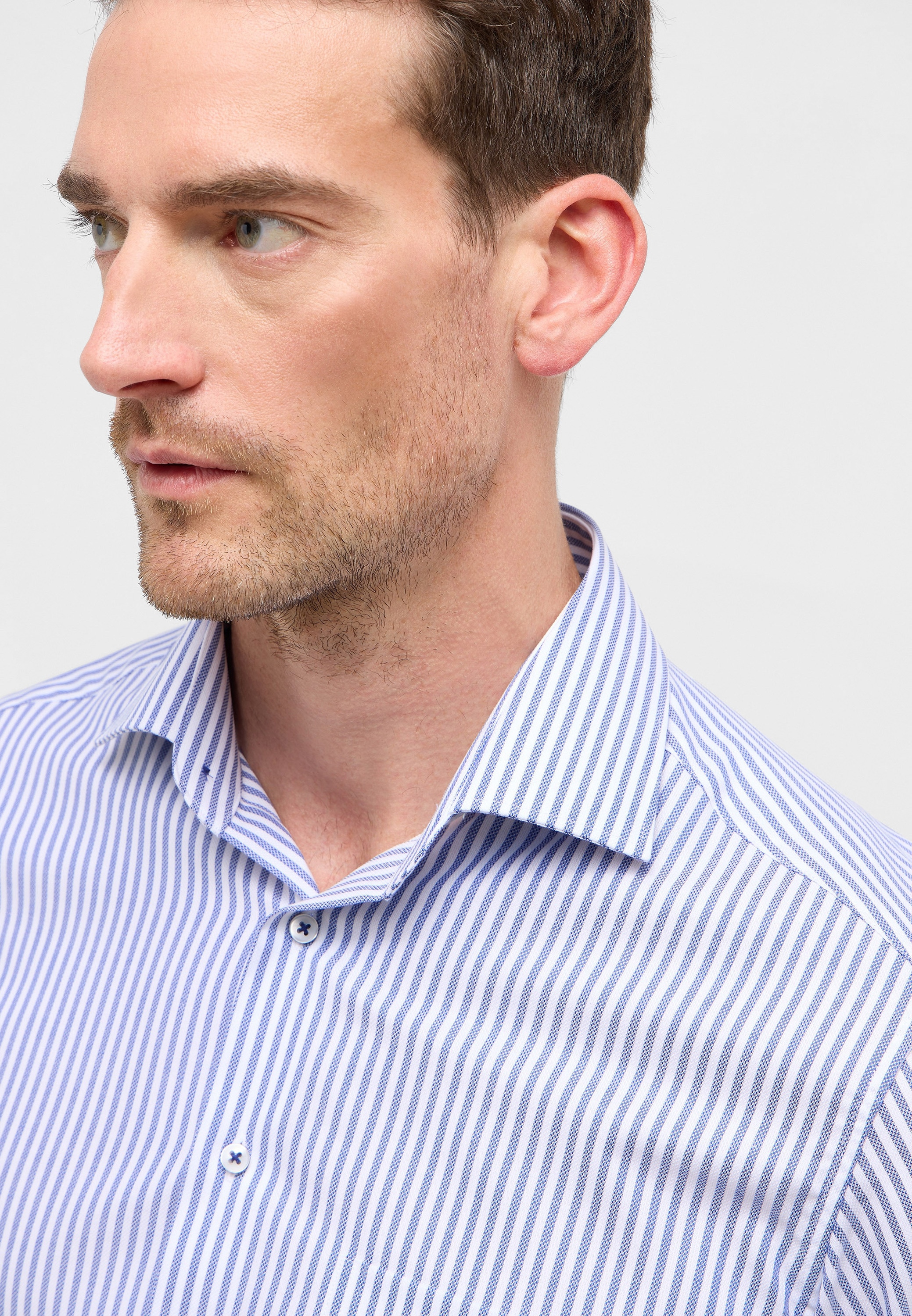 Eterna Langarmhemd »MODERN FIT«, NON IRON (bügelfrei)