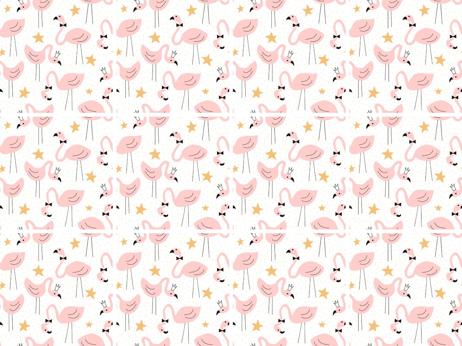 Fliesenaufkleber »Flamingos«, (12 St.), Stickerfliesen, selbstklebend, Sticker, 12er Set