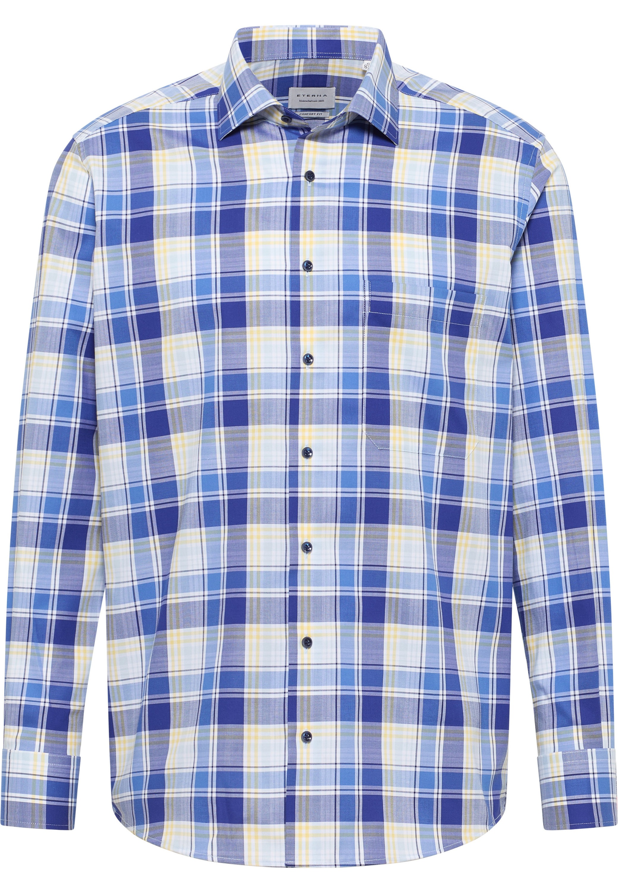 Eterna Langarmhemd »COMFORT FIT«, NON IRON (bügelfrei)