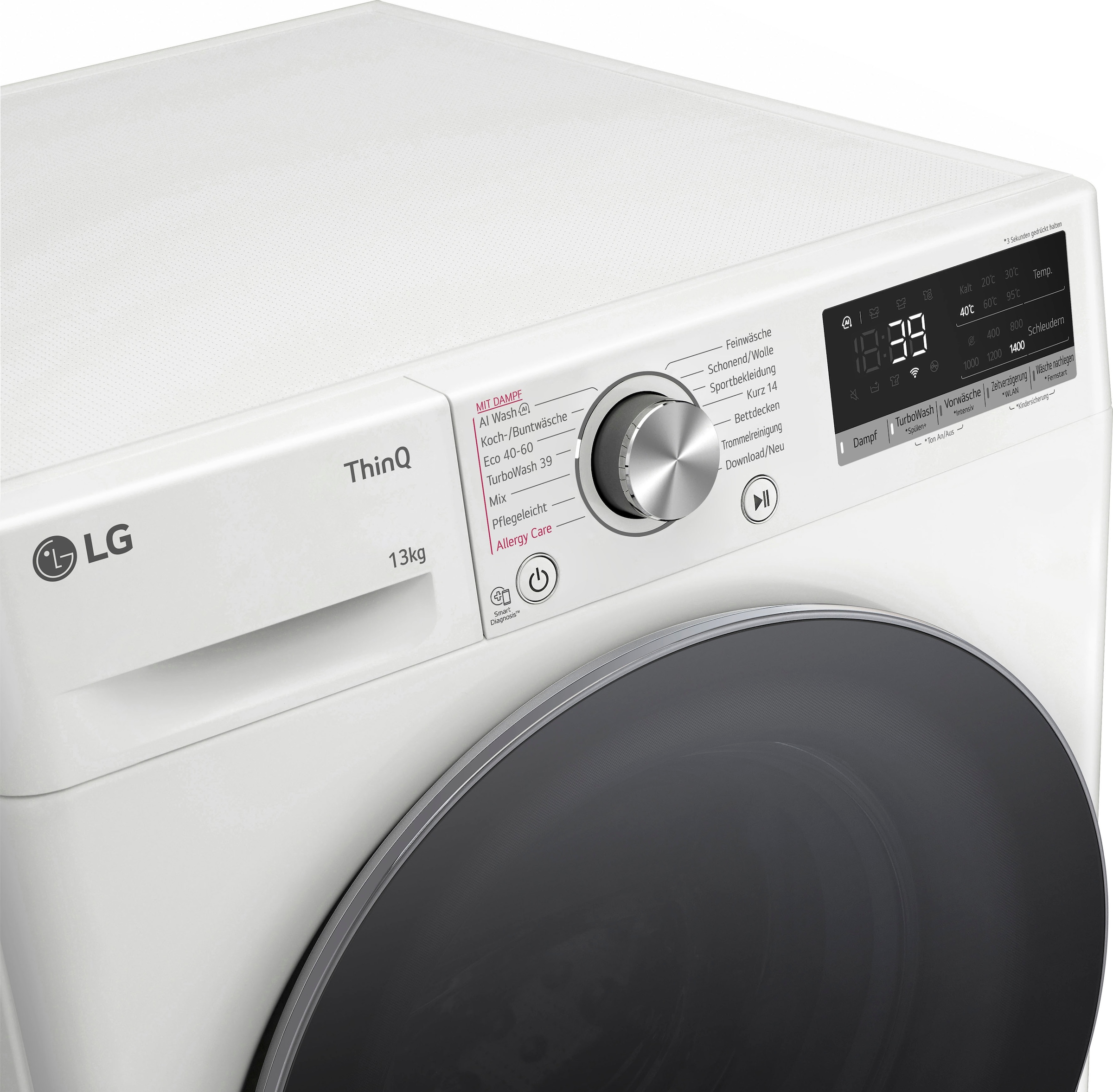 Garantie XXL 1400 mit kg, Jahren Serie U/min LG F4WR7031, 7, 13 3 »F4WR7031«, Waschmaschine