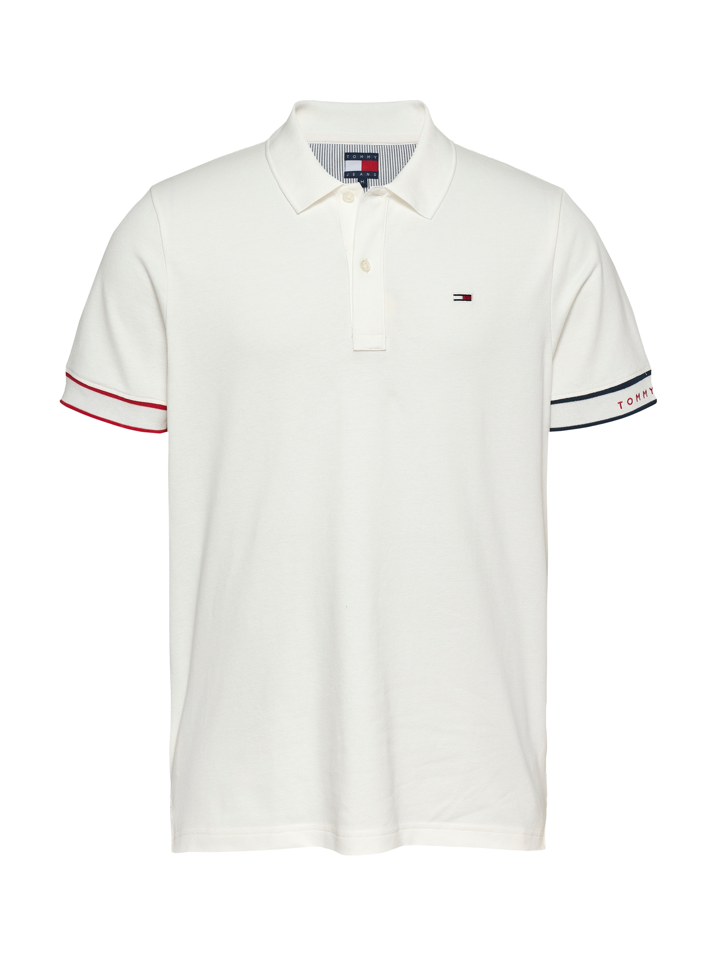 Tommy Jeans Plus Poloshirt »TJM SLIM FLAG CUFF POLO EXT«, Große Größen
