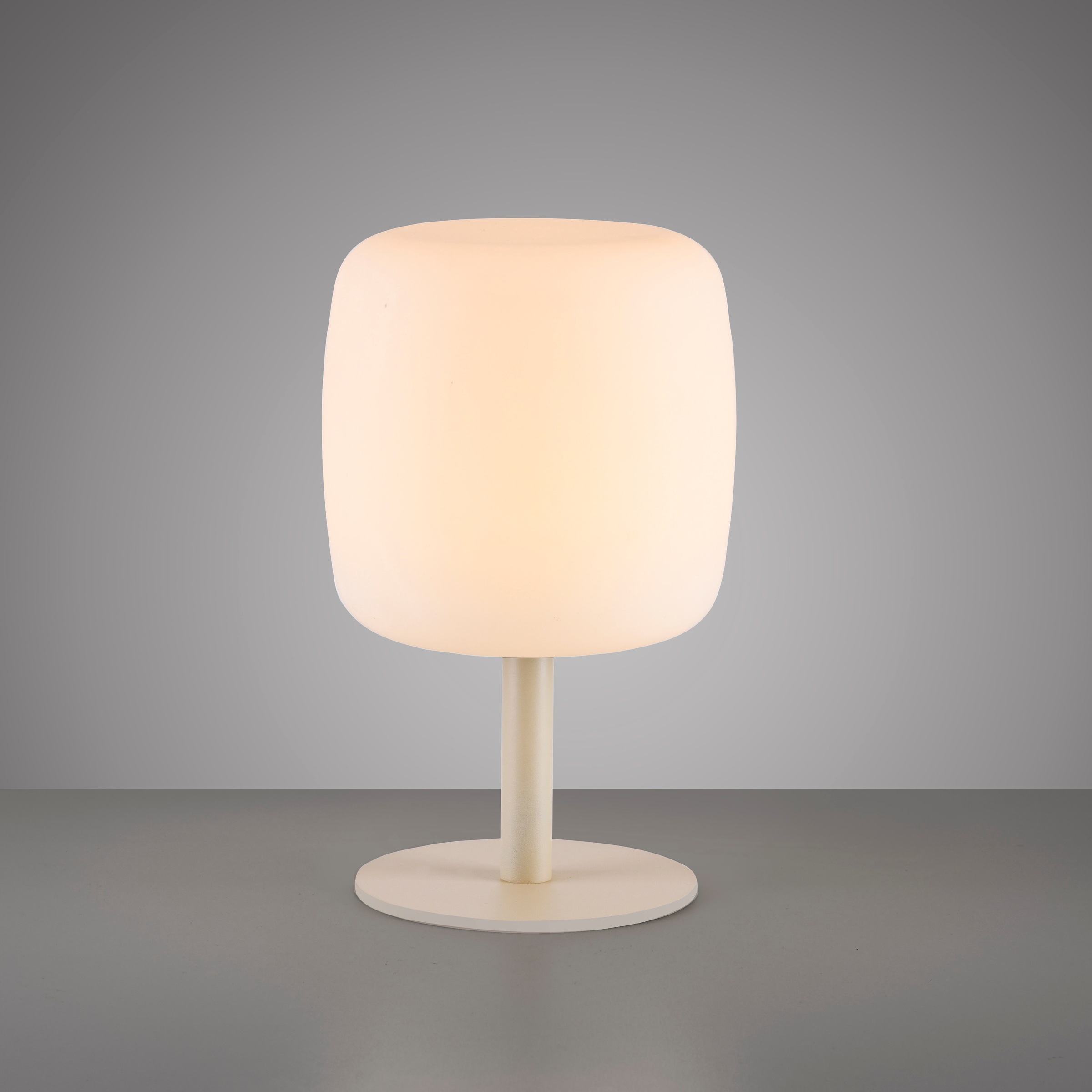 SCHÖNER WOHNEN-Kollektion LED Außen-Tischleuchte »LUMARA« LED-Board 1 Stk. Warmweiß Kabellose Akku-Lampe, dimmbar, IP54, Macchiato – für innen & außen