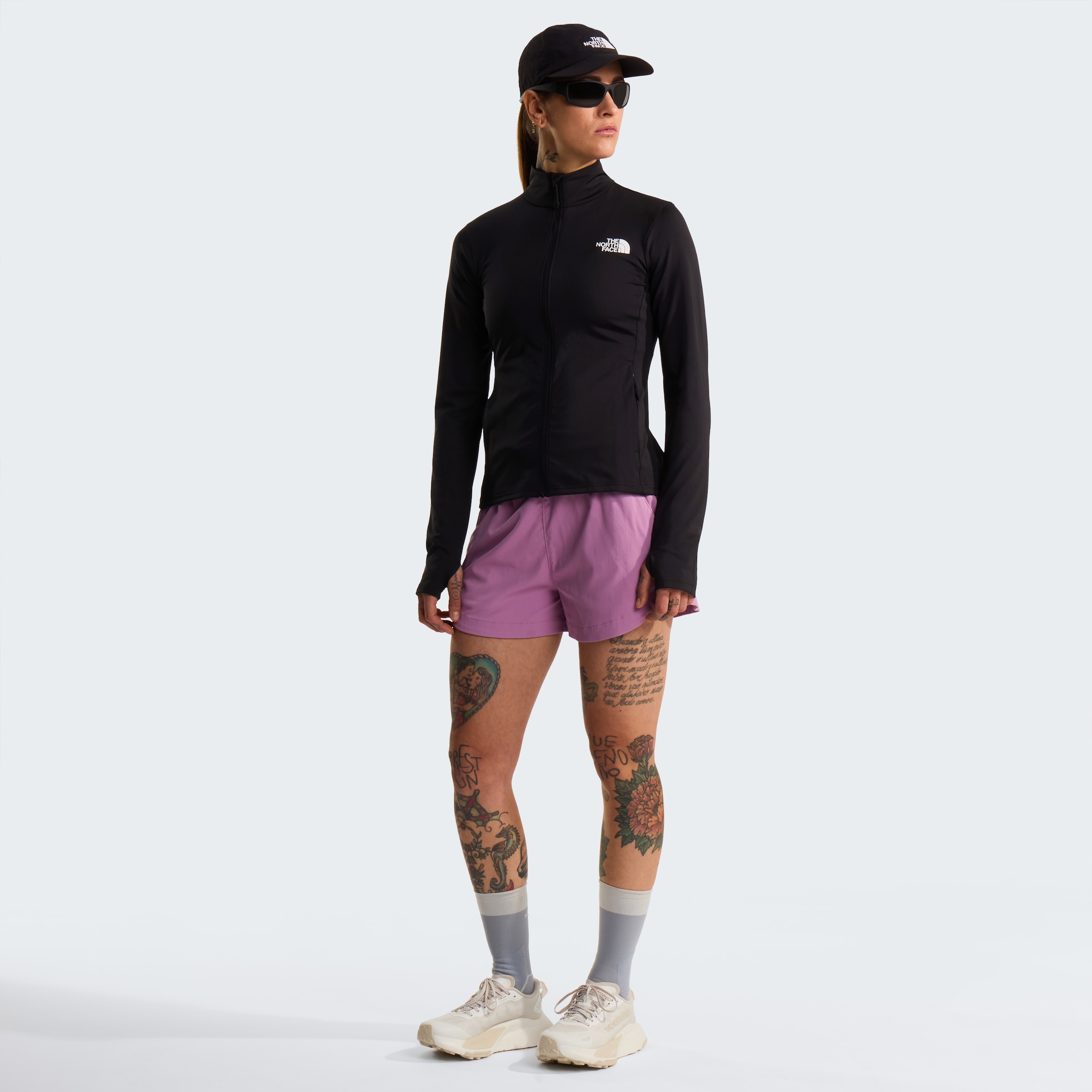 The North Face Trainingsjacke »W FLEX FULL ZIP JACKET« für Fitness und sportliche Aktivitäten, viel Stretch