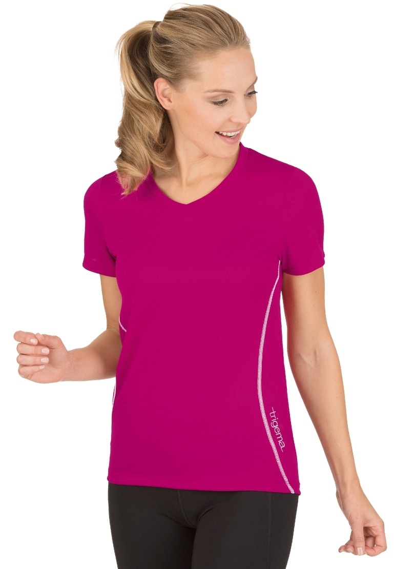 Trigema T-Shirt »TRIGEMA Sportshirt COOLMAX®«