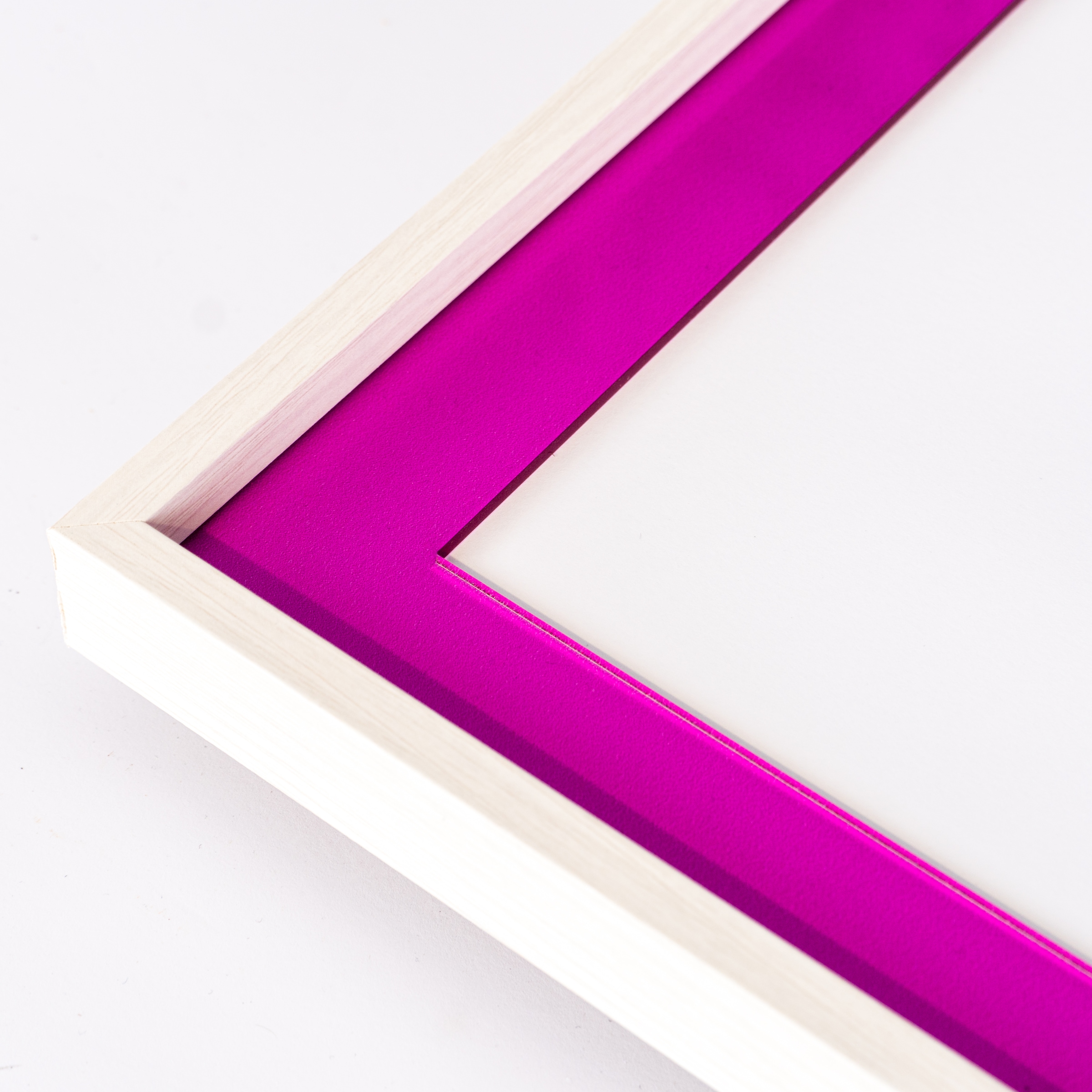 queence Bild mit Rahmen »Waffe, Pistole, pink«, Sport, (1 St.), Poster mit buntem Acrylglas Passepartout