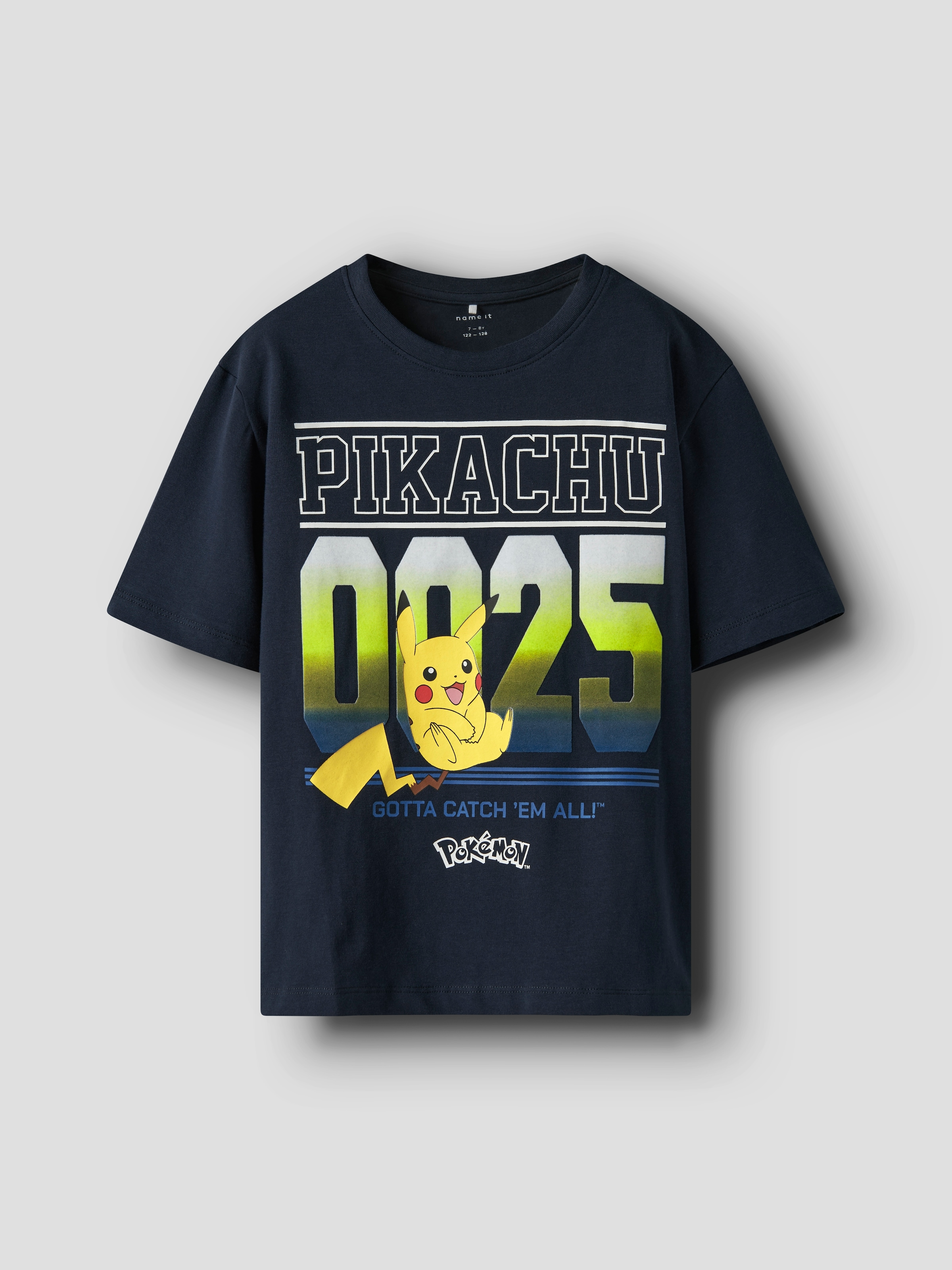 Name It T-Shirt »NKMMABR POKEMON NREG SS TOP BOX NOOS SKY« mit großem Pokémon-Frontmotiv