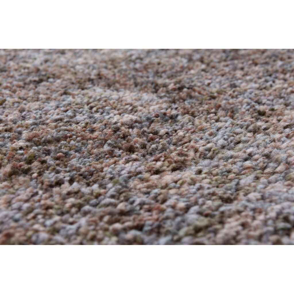 Sansibar Teppich »Munkmarsch Uni«, rechteckig, meliert, besonders weich, Wohnzimmer, Schlafzimmer