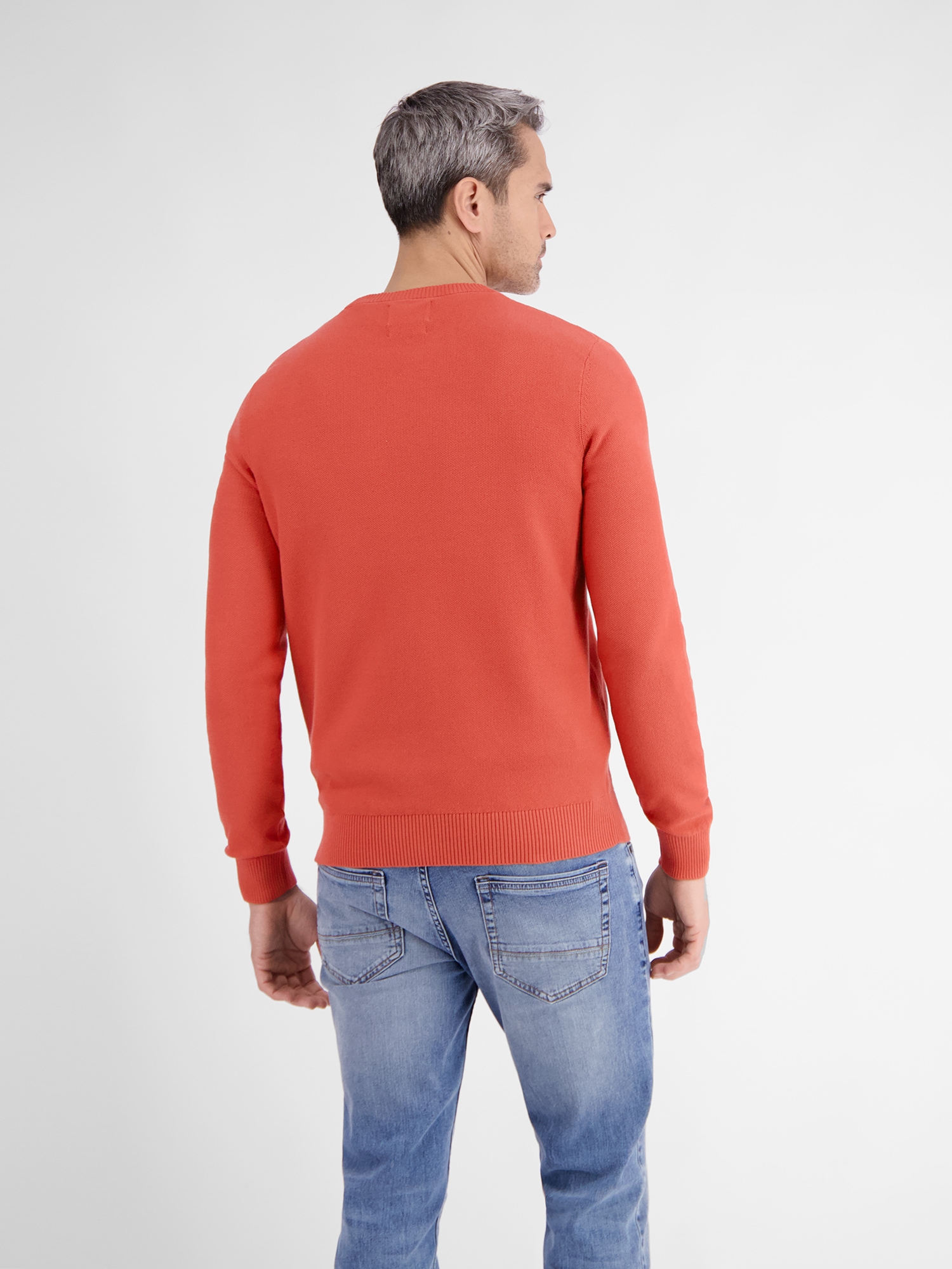 LERROS Strickpullover »LERROS Crewneck-Strickpullover für Herren«