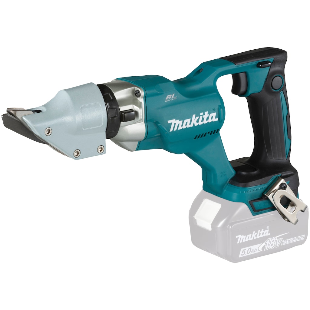 Makita Akku-Blechschere »DJS200Z«, 360° drehbaremr Schneidkopf, für Stahl bis zu 2 mm, ohne Akku