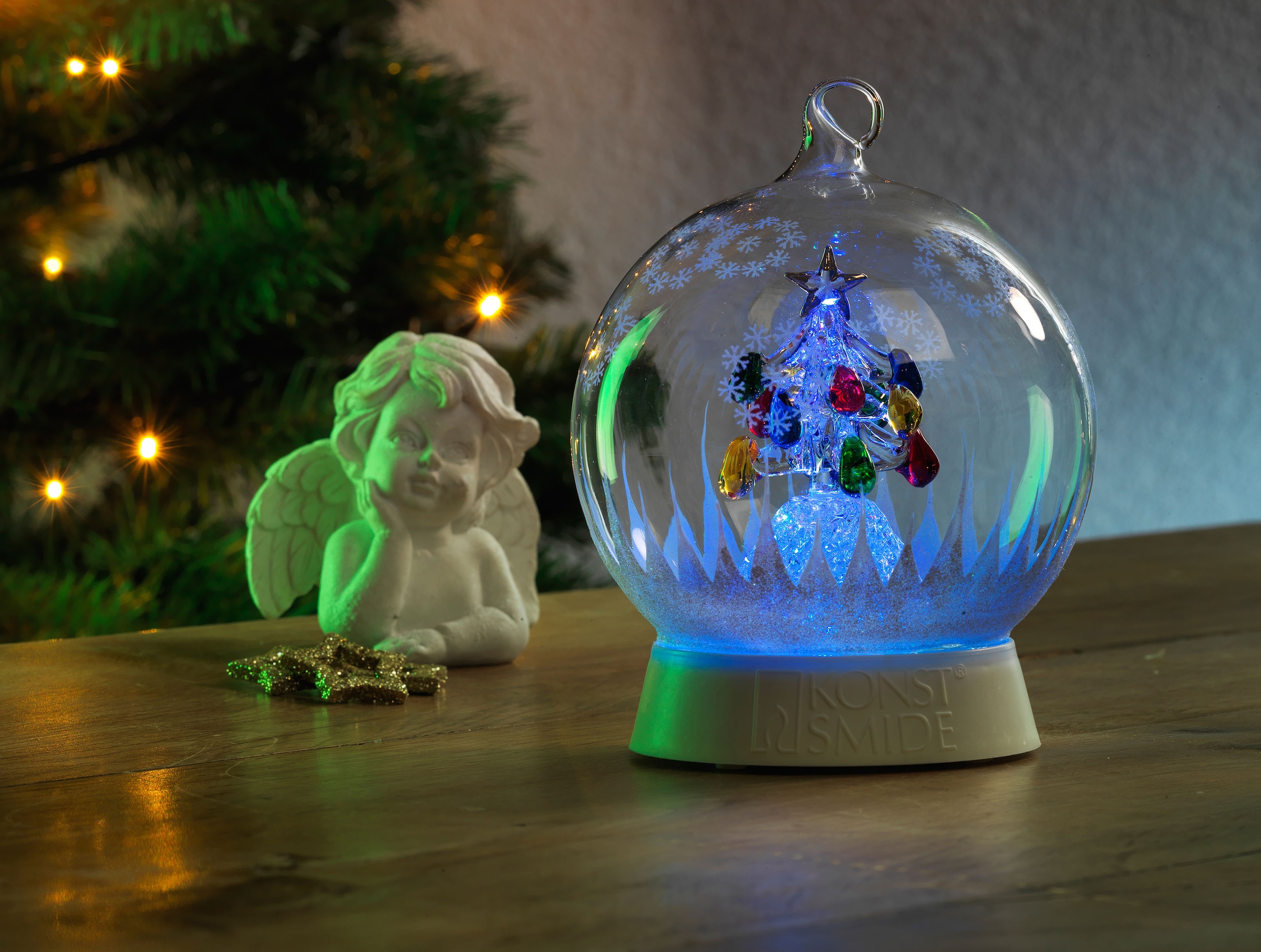 Garantie 1 3 Glaskugel Weihnachtsbaum Dekolicht KONSTSMIDE LED Jahren »Weihnachtsdeko«, XXL | online flammig-flammig, mit kaufen