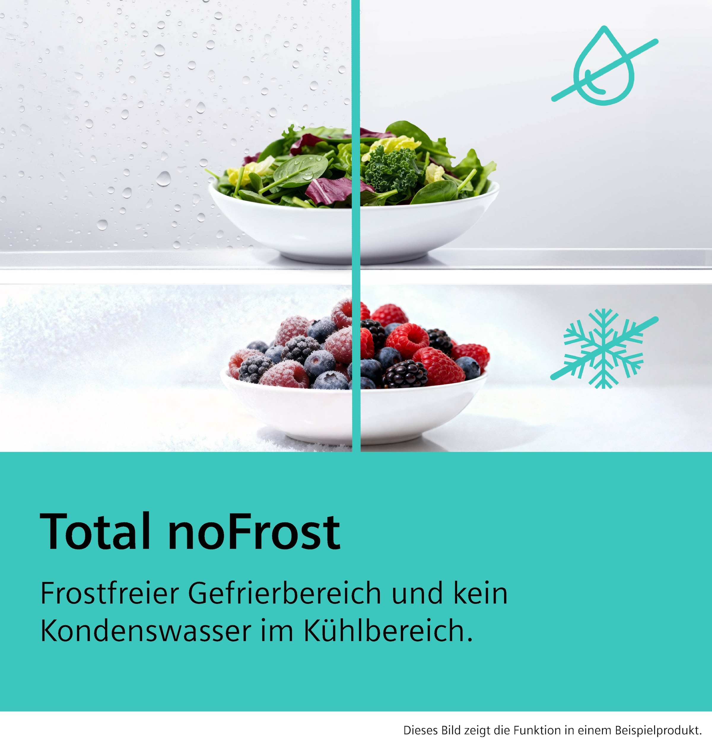 SIEMENS Kühl-/Gefrierkombination iQ300 »KG36NVIBG« 186 cm hoch 60 cm breit hyperFresh System für frisches Obst und Gemüse sowie Total noFrost