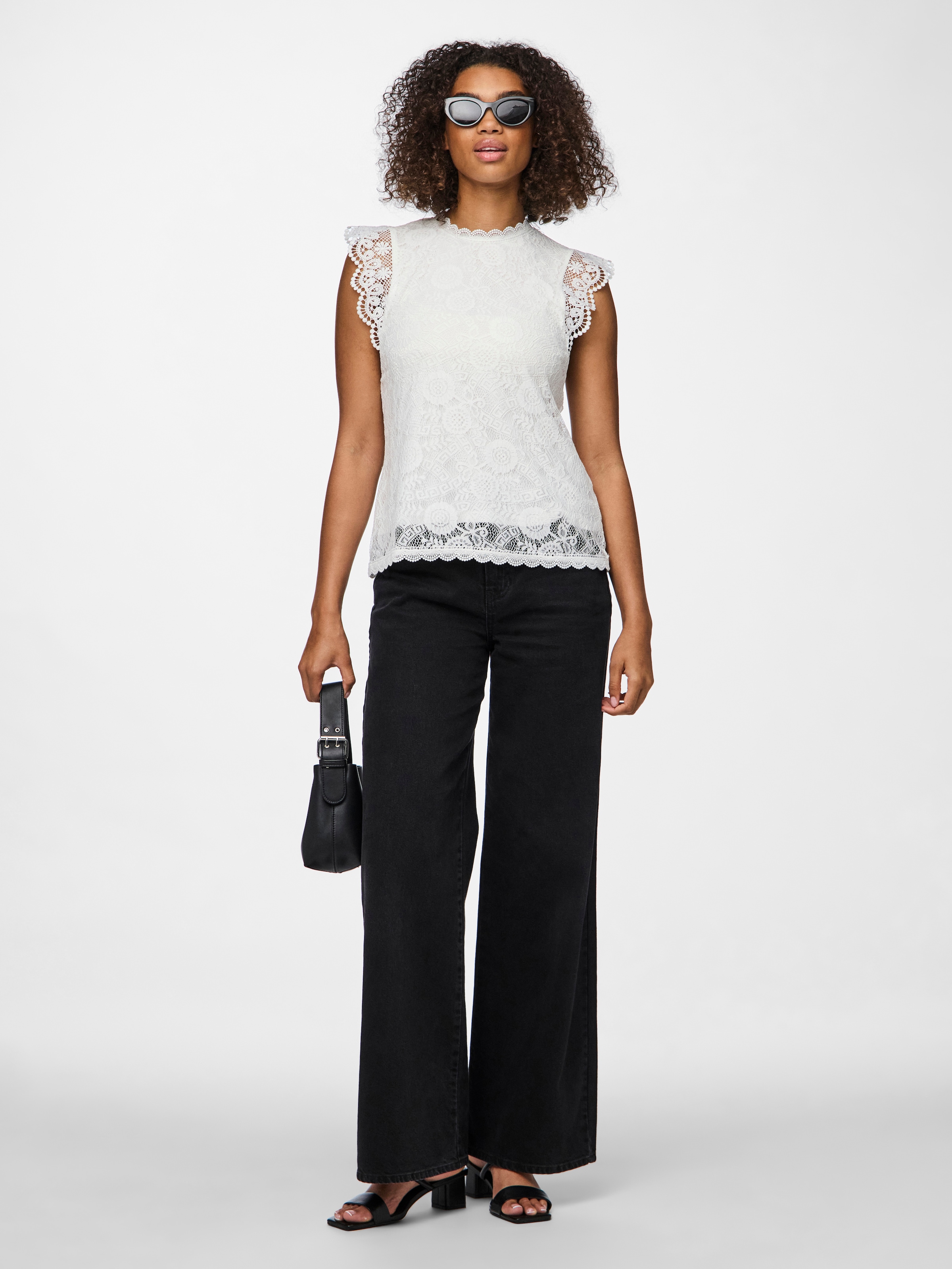 pieces Spitzentop »PCOLLINE«