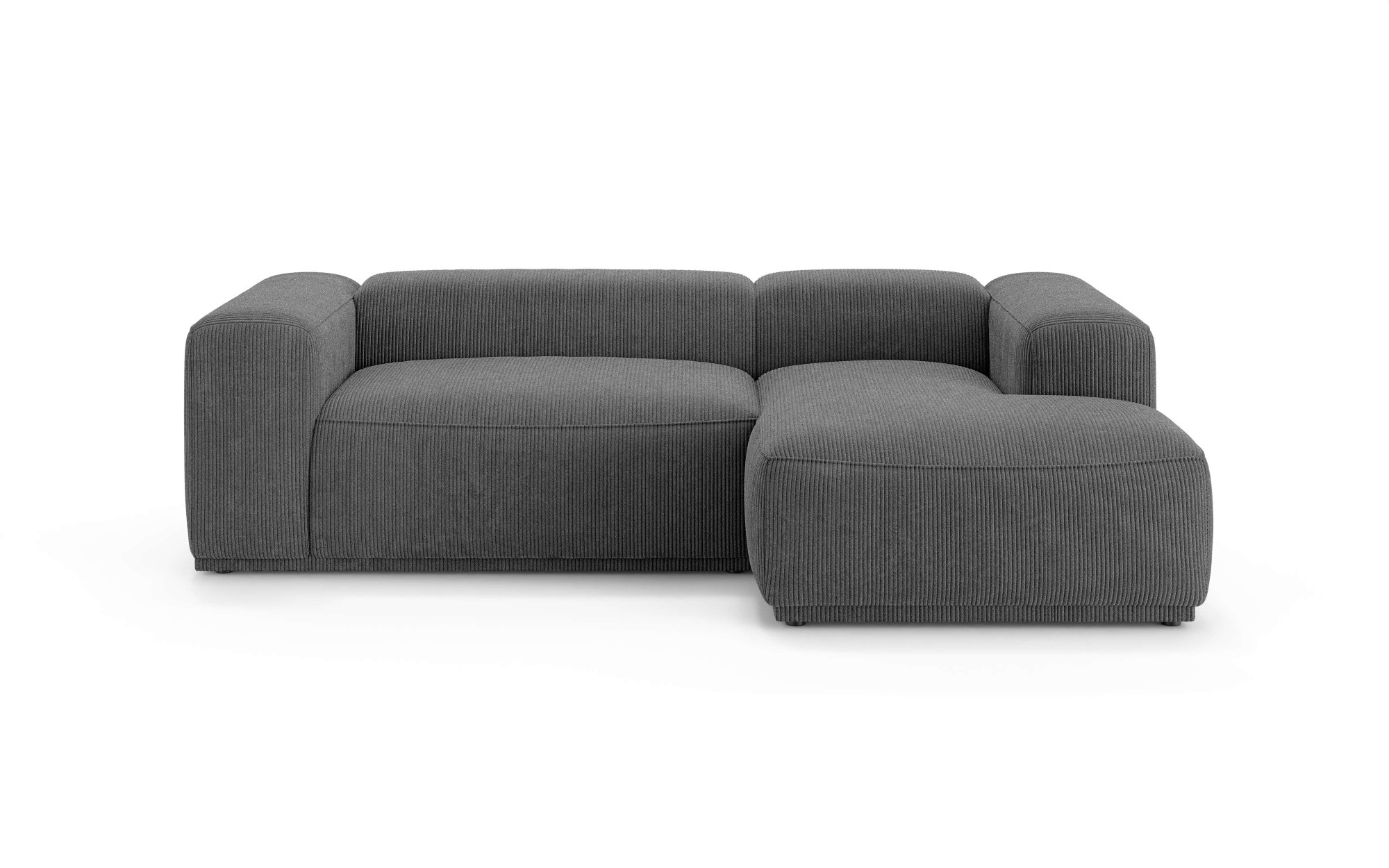 s.Oliver Ecksofa »EMMERIK Designersofa, L-Form mit Wellenfederung, B/T/H: 260/155/73 cm«, hoher Sitzkomfort, gemütlich und modern, auch in Cord