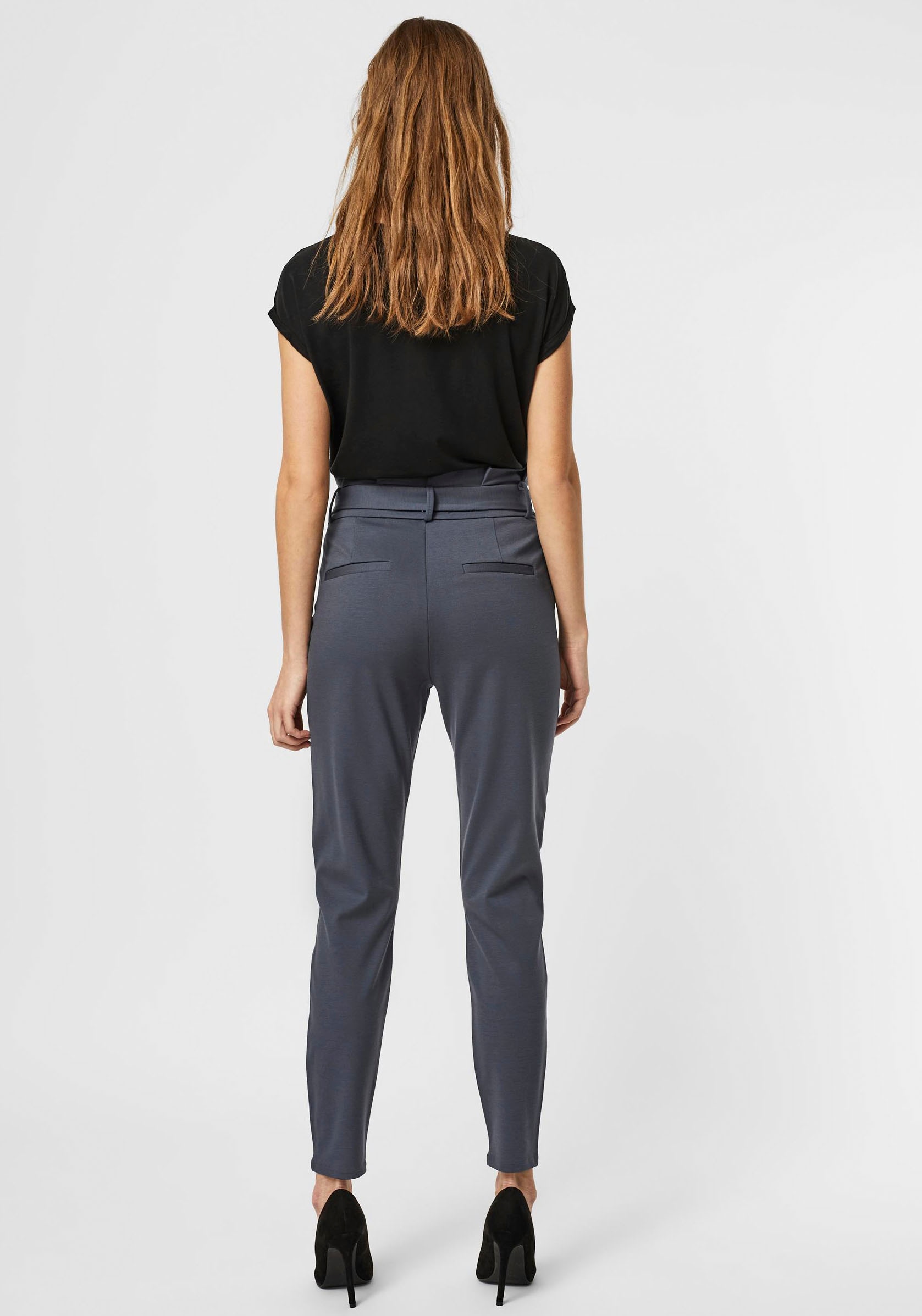 Vero Moda Paperbag-Hose »VMEVA HR LOOSE PAPERBAG PANT GA NOOS«