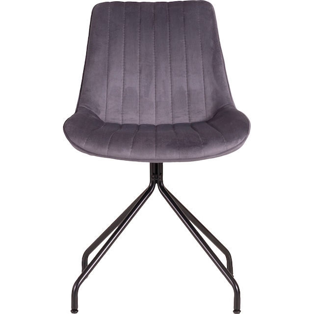 Homexperts Stuhl »MERLE 01 VS (94010)«, Samt, 360 Grad drehbare Sitzschale  auf Rechnung bestellen