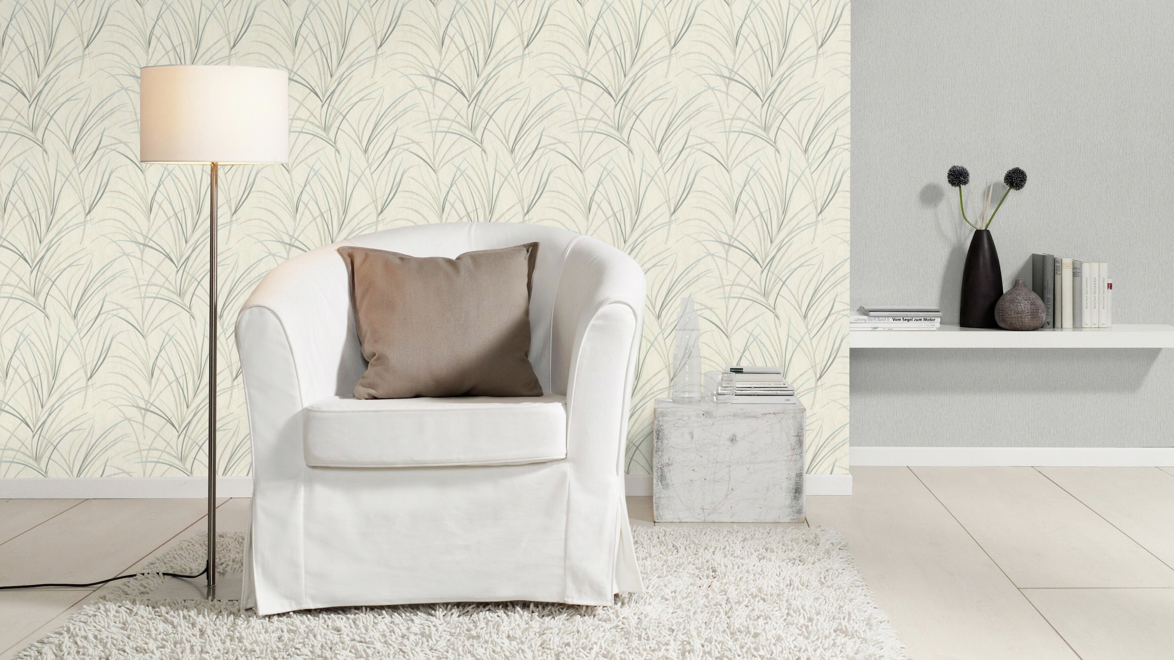 Rasch Vliestapete »#ROCKNROLLE« botanisch | gemustert geprägt