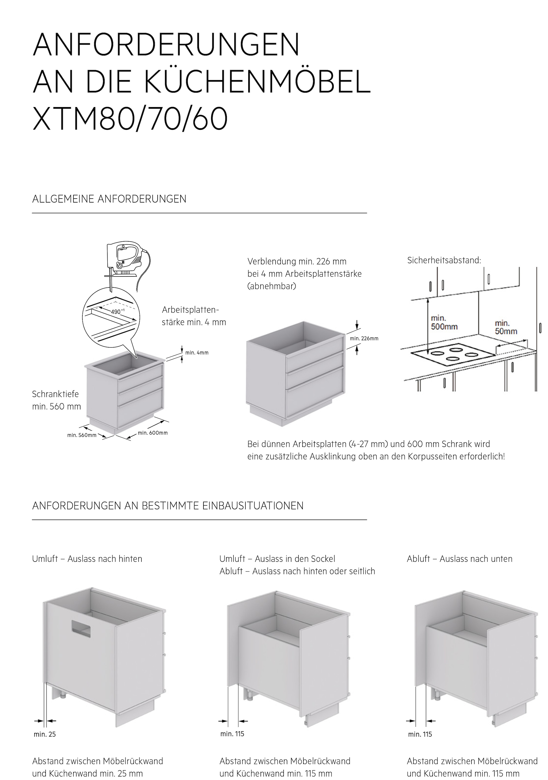 AEG Kochfeld mit Dunstabzug »TH84CB0BSZ« Bis zu 10x weniger sichtbare Kratzer – Made in Germany