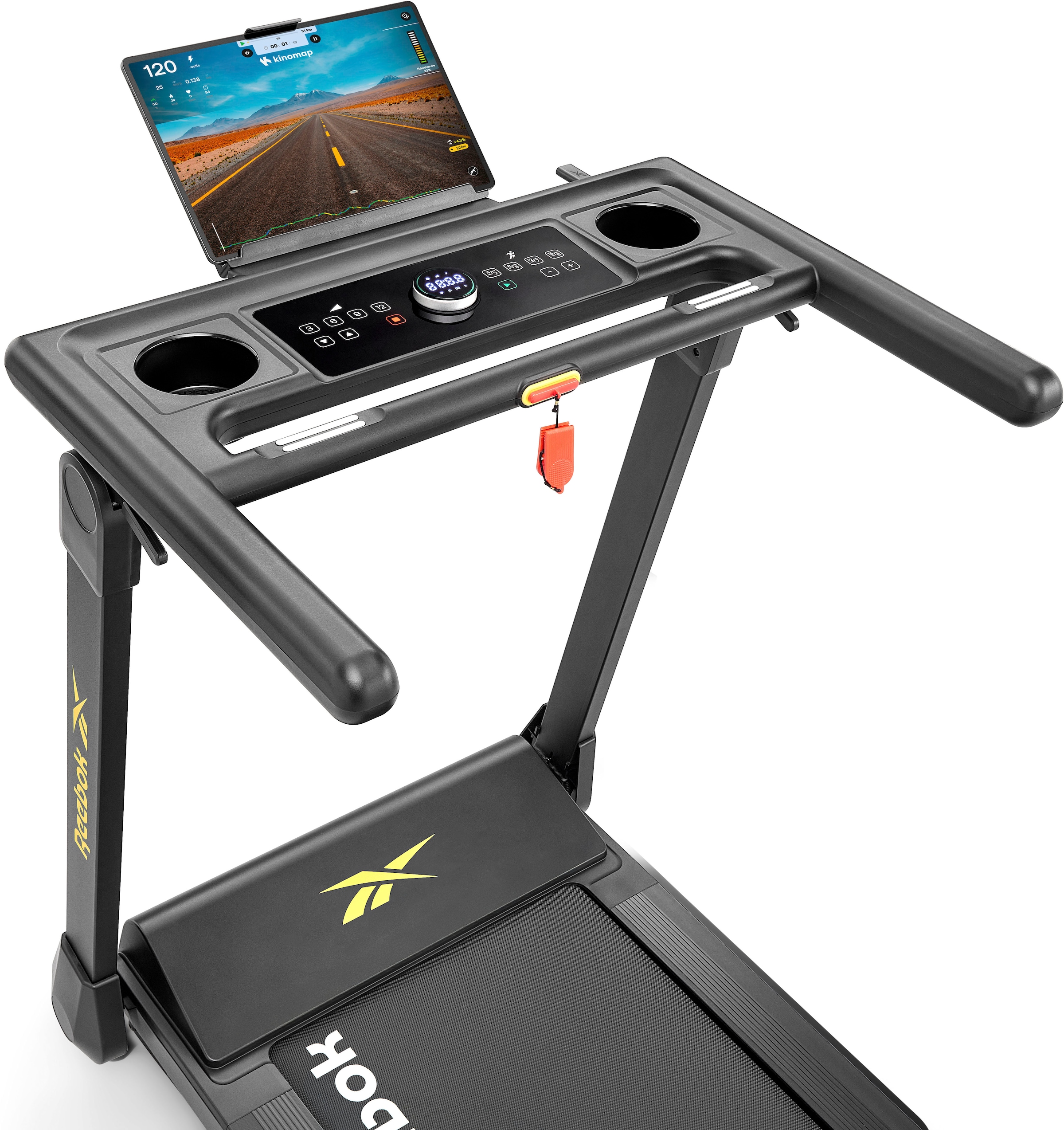 Reebok Laufband »i-Run 5« bis max. 15 km/h, klappbar, mit Steigung, 120 kg max. Benutzergewicht