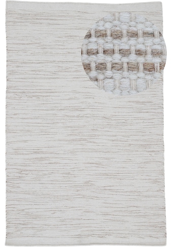 carpetfine Wollteppich »Mona«, rechteckig, 5 mm Höhe, Wolle, Wendeteppich aus... kaufen