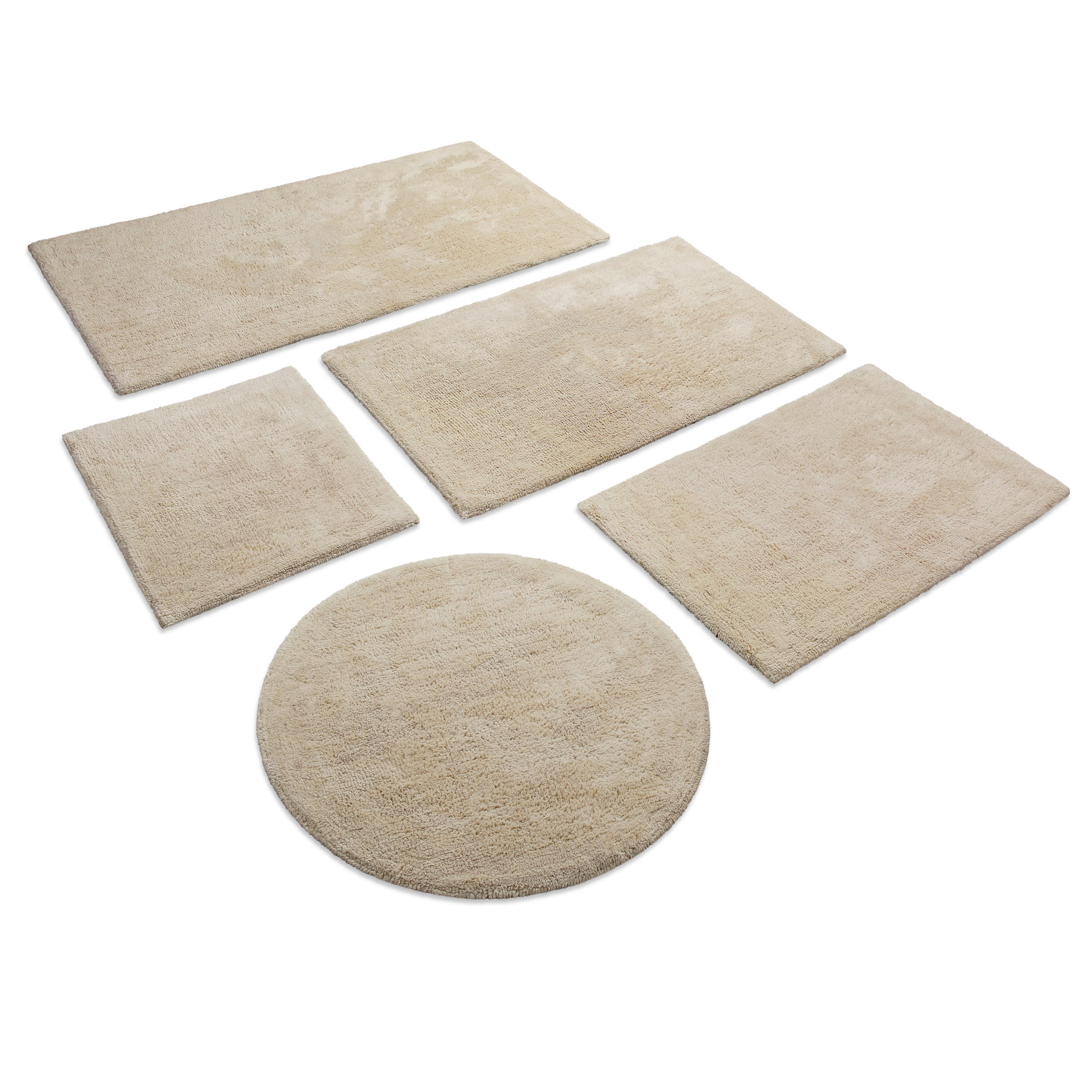 Wecon home Basics Badematte "Erik" Höhe 20 mm waschbar, rutschfest, sehr weich, strapazierfähig, pflegeleicht