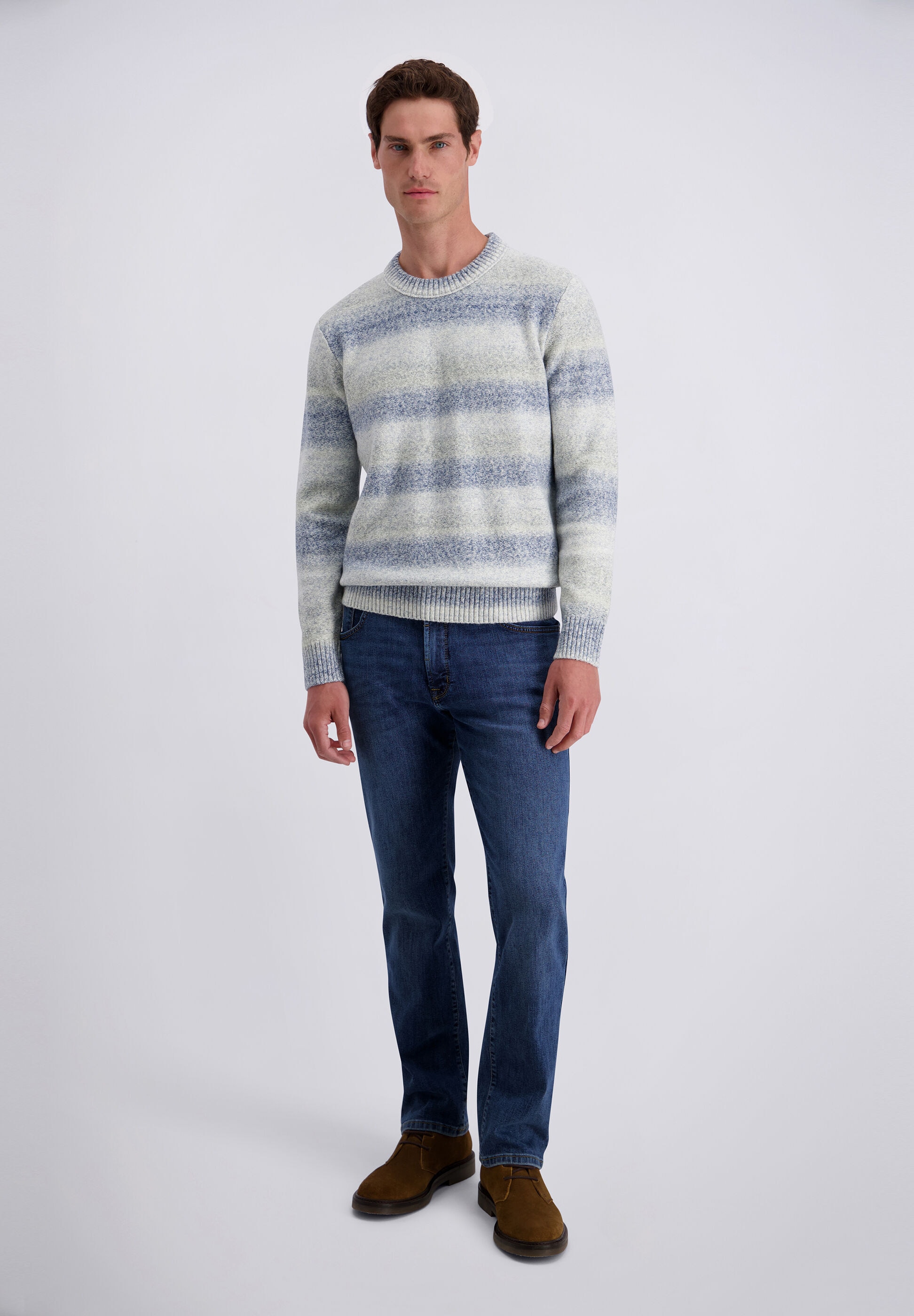 Pierre Cardin Strickpullover »Pierre Cardin Pullover« aus einer Baumwollmischung