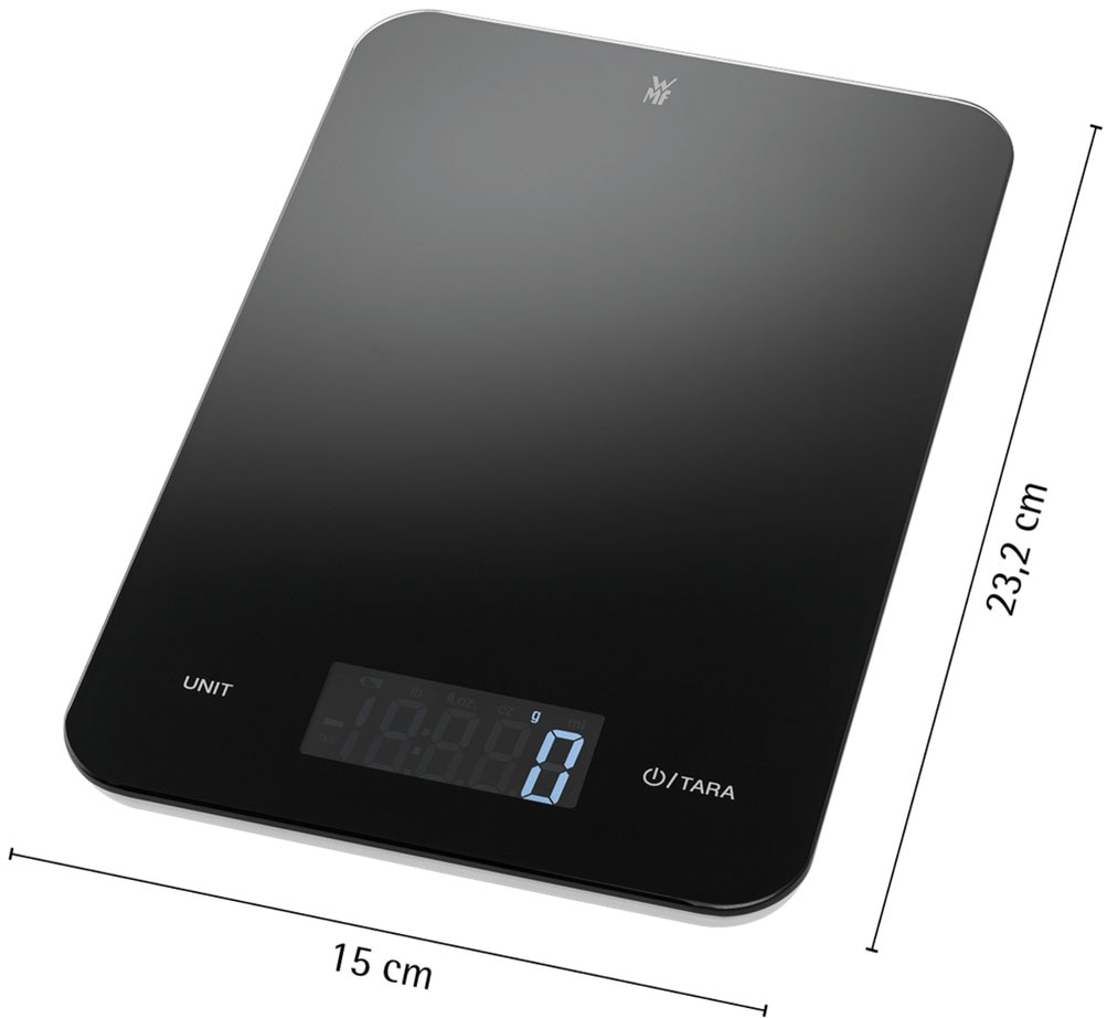 WMF Küchenwaage mit Digitalanzeige und Abschaltautomatik