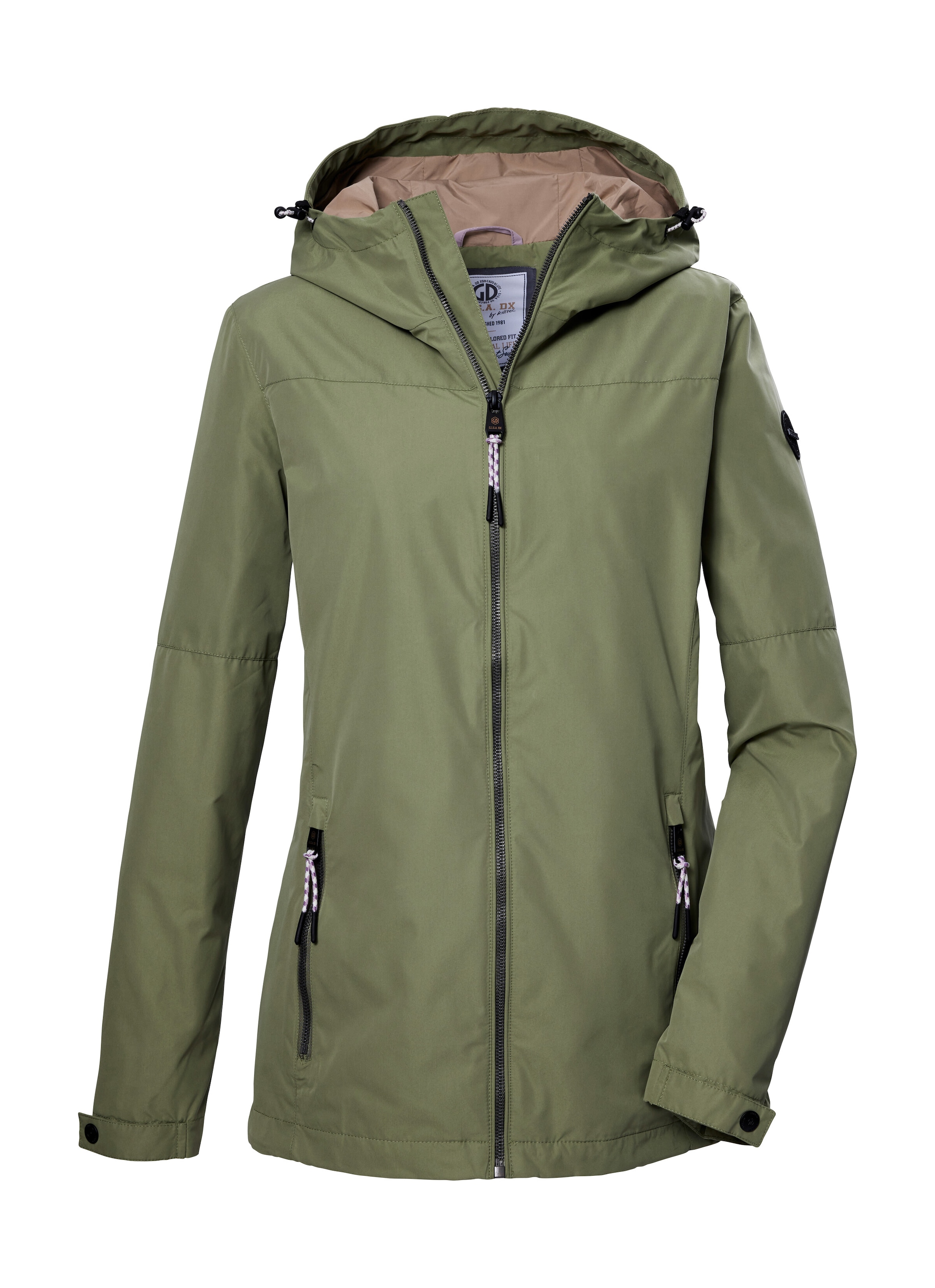 G.I.G.A. DX by killtec Funktionsjacke »GS 71 WMN JCKT« Damenjacke: wasserdicht, winddicht, verstellbar, Kapuze