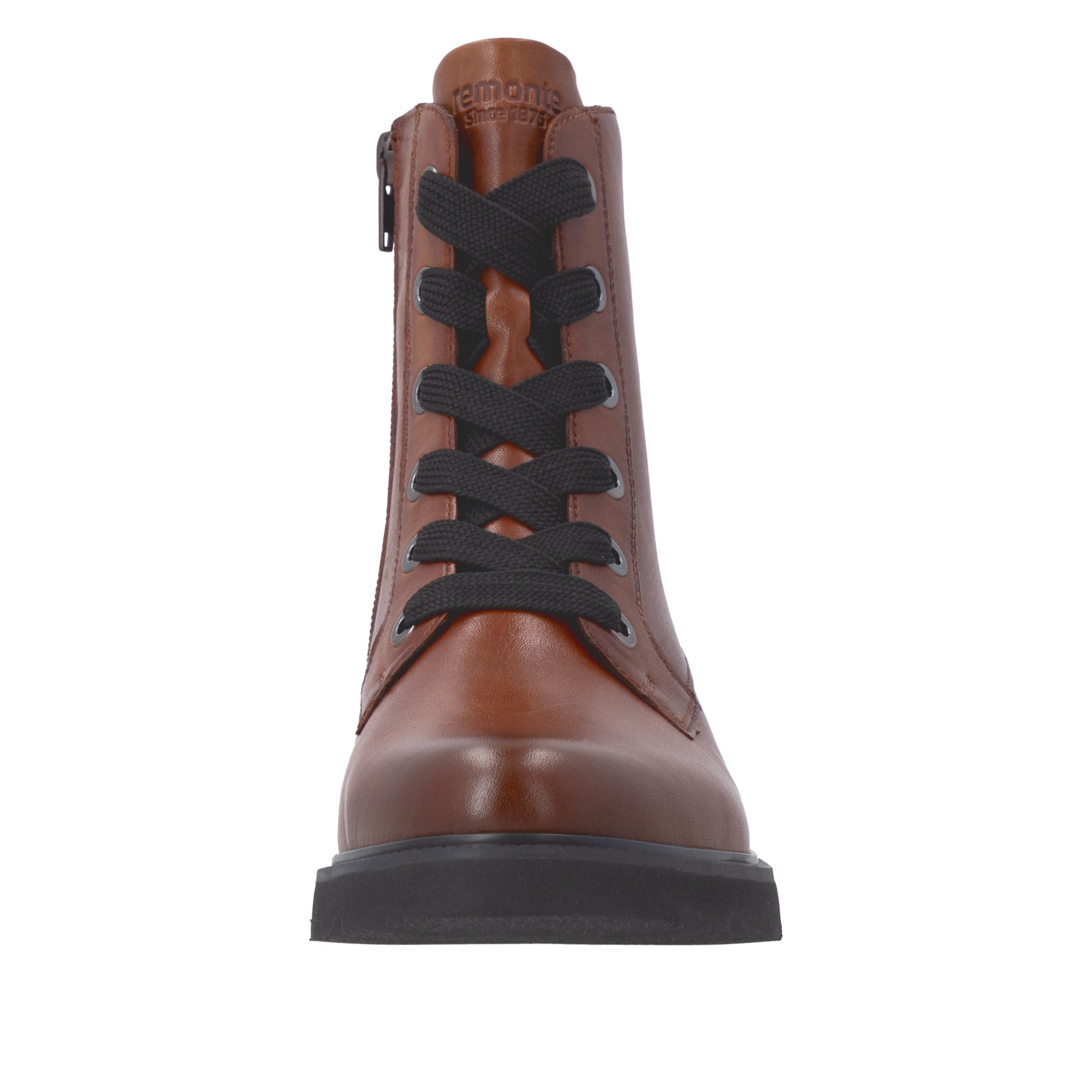 Remonte Schnürboots  Schnürstiefelette, Profilsohle, Blockabsatz