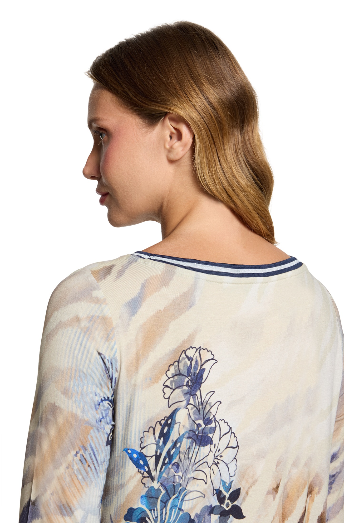 Betty Barclay Rundhalsshirt »Casual-Shirt mit Tunnelzug«