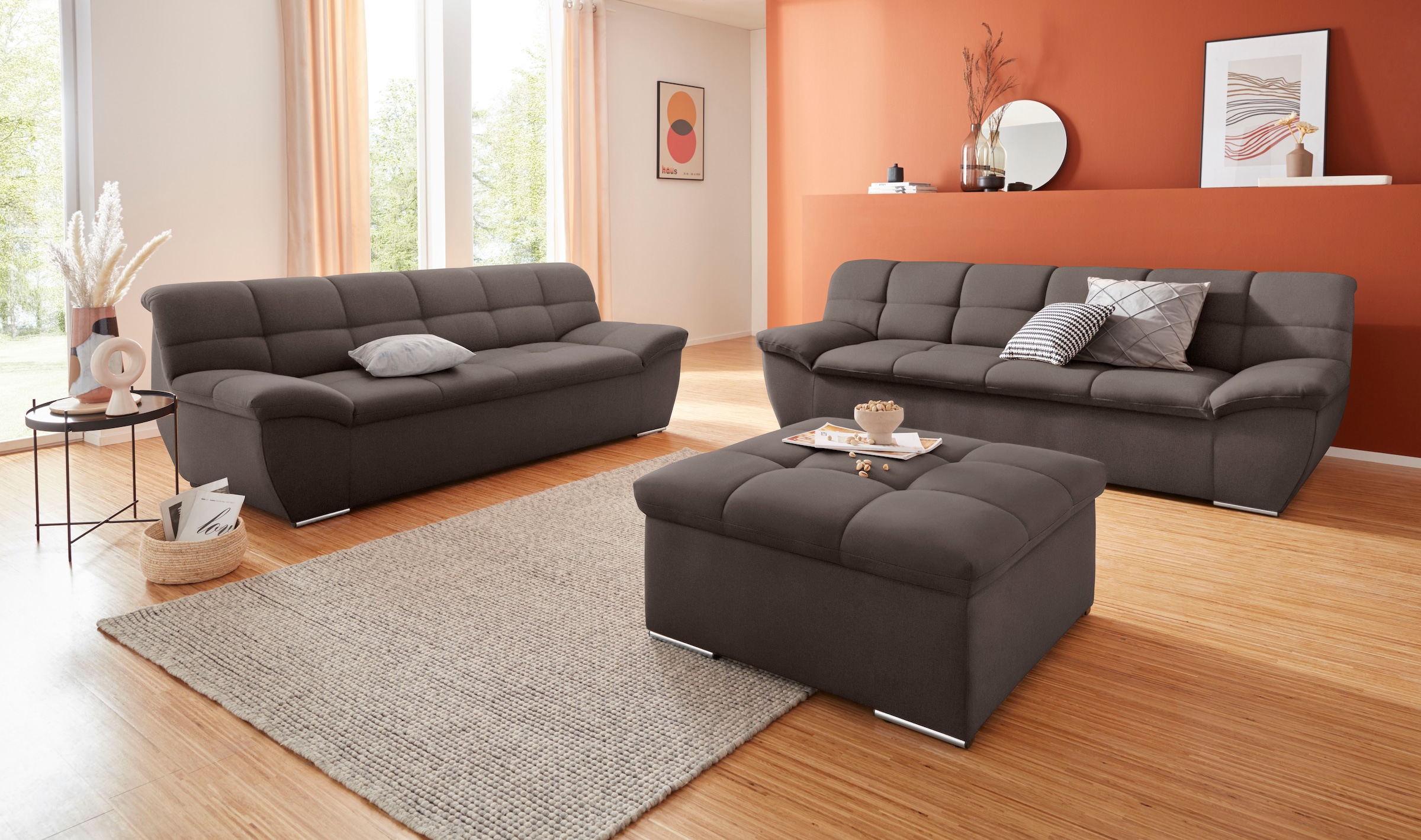 DOMO collection Sitzhocker »Lagoa«, in großer Farbauswahl