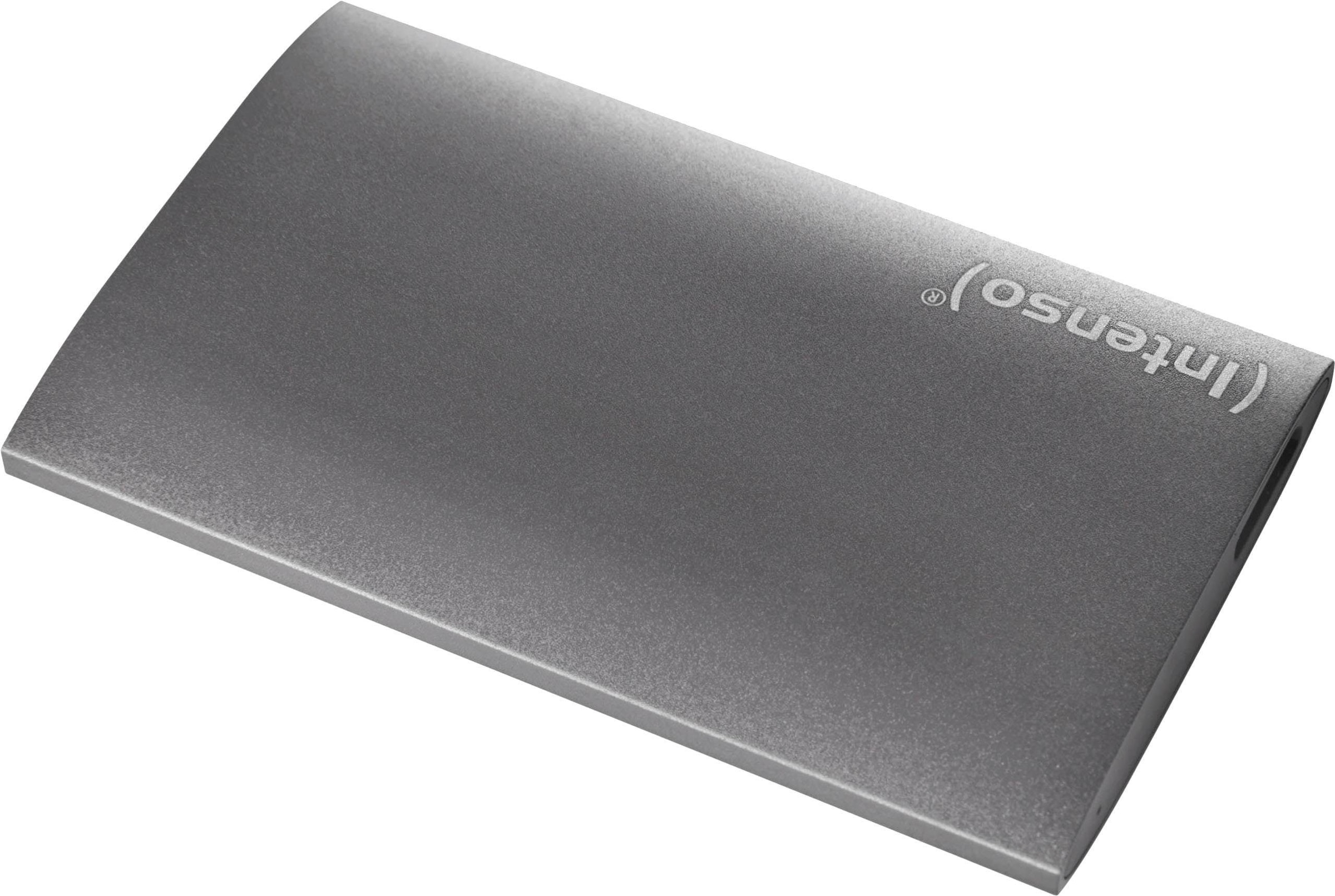 Intenso externe SSD »Portable SSD Premium«, 1,8 Zoll, Anschluss USB 3.0, Aluminium extra Slim