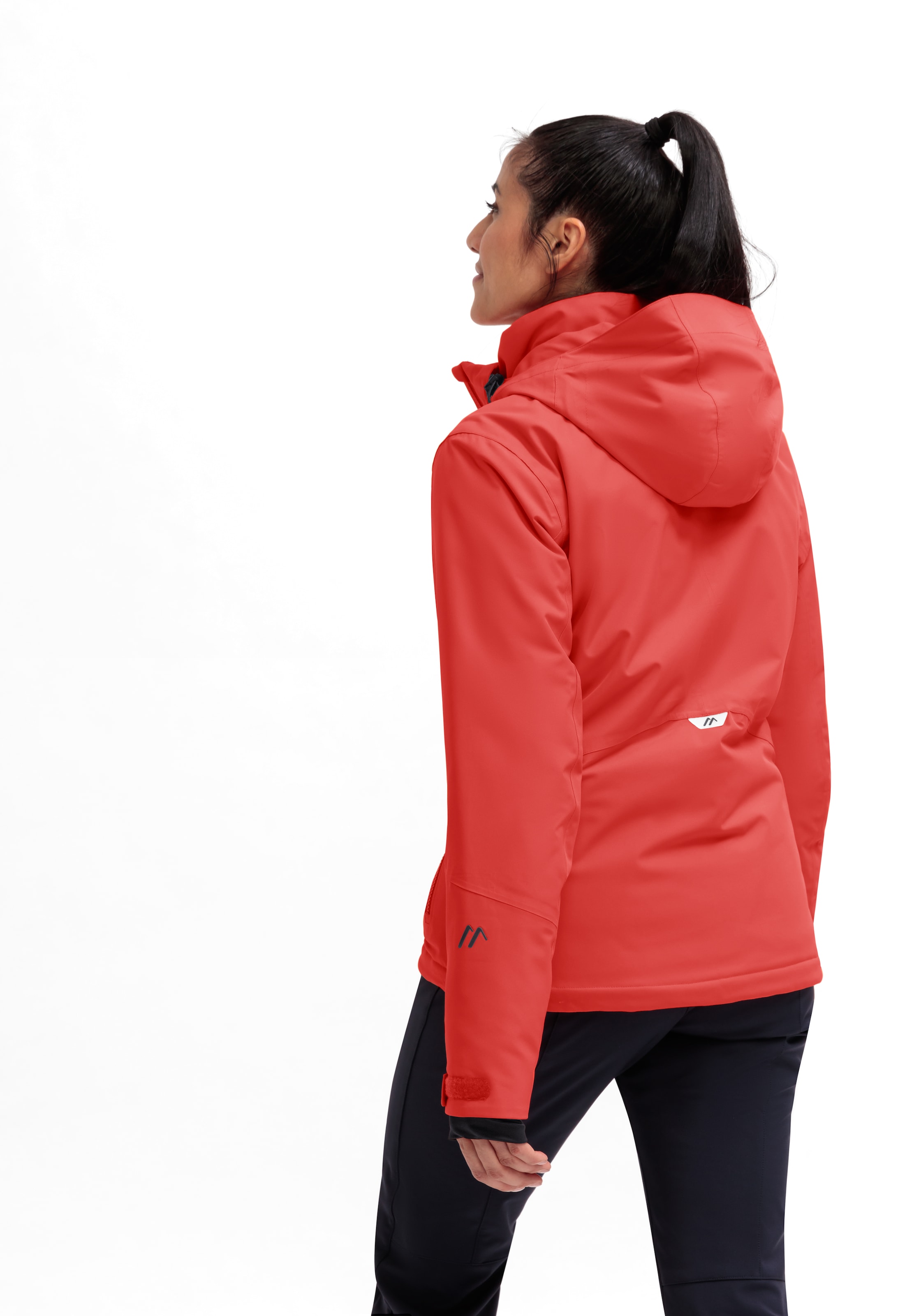 Maier Sports Skijacke »Straja« Damen Winterjacke, wind/wasserdicht, 3 RV-Taschen und Kapuze