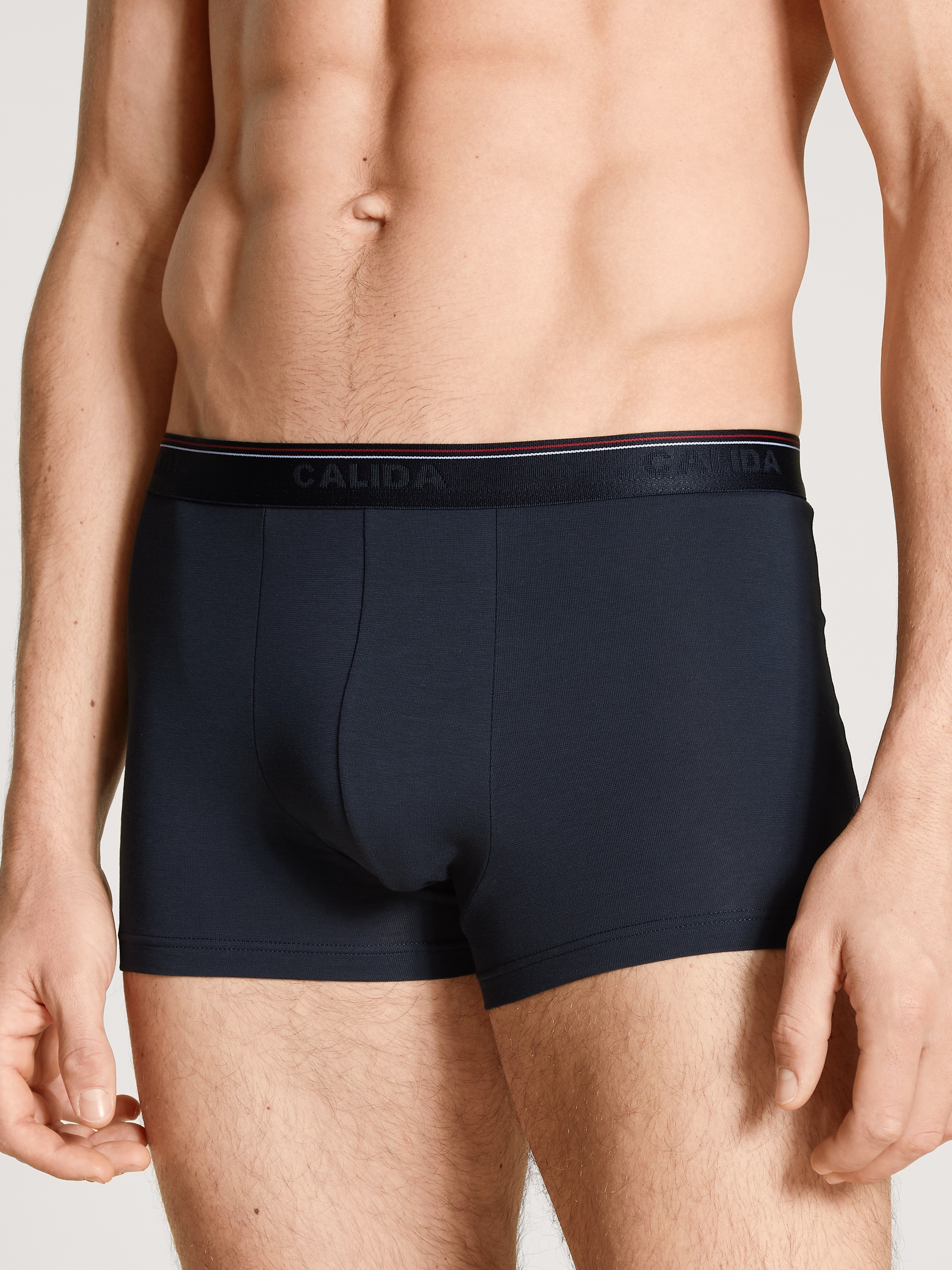 CALIDA Boxershorts »Natural Benefit«, (3er Pack), Single Jersey-Qualität, elastisch