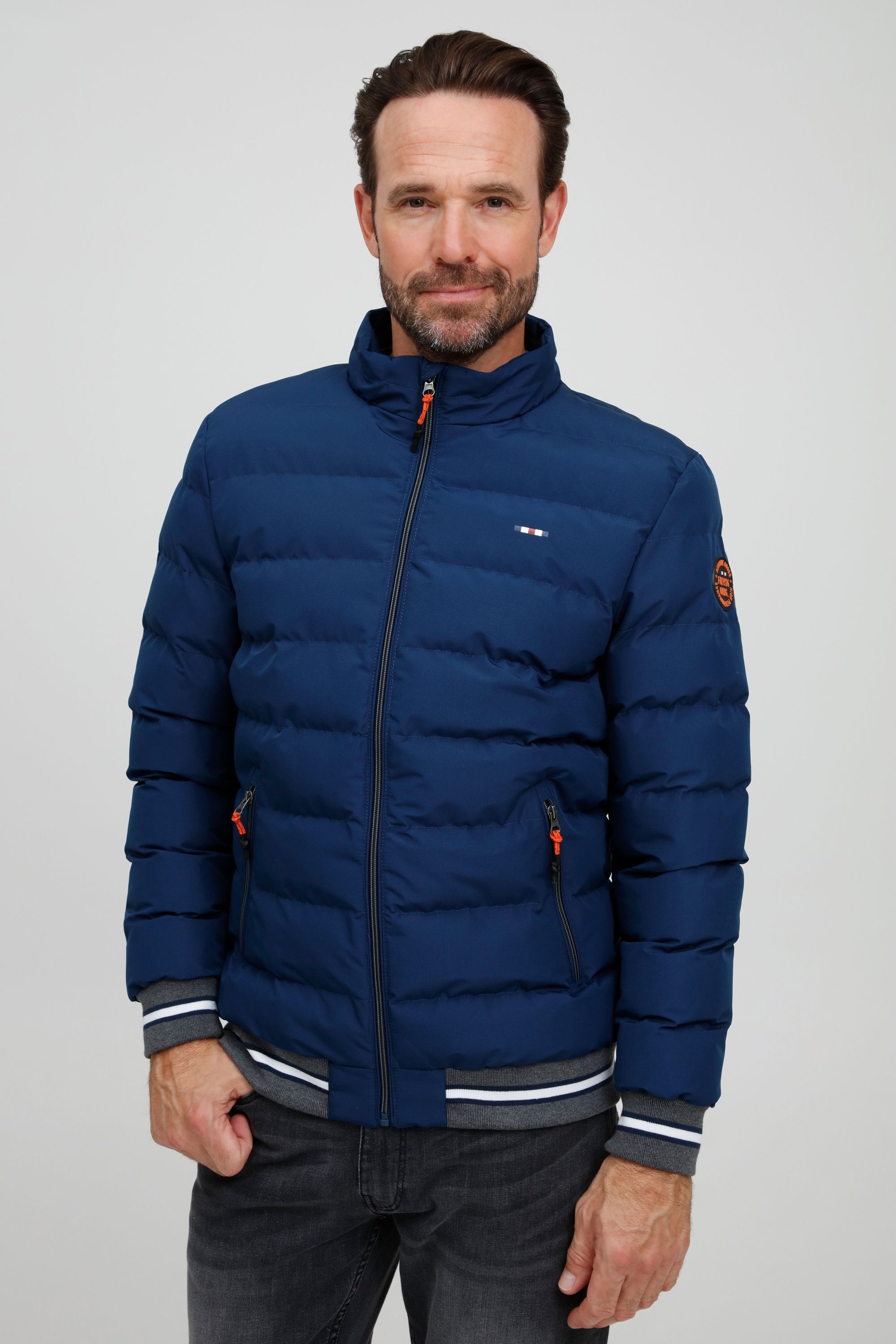 FQ1924 Steppjacke »Steppjacke FQAleksander«, ohne Kapuze