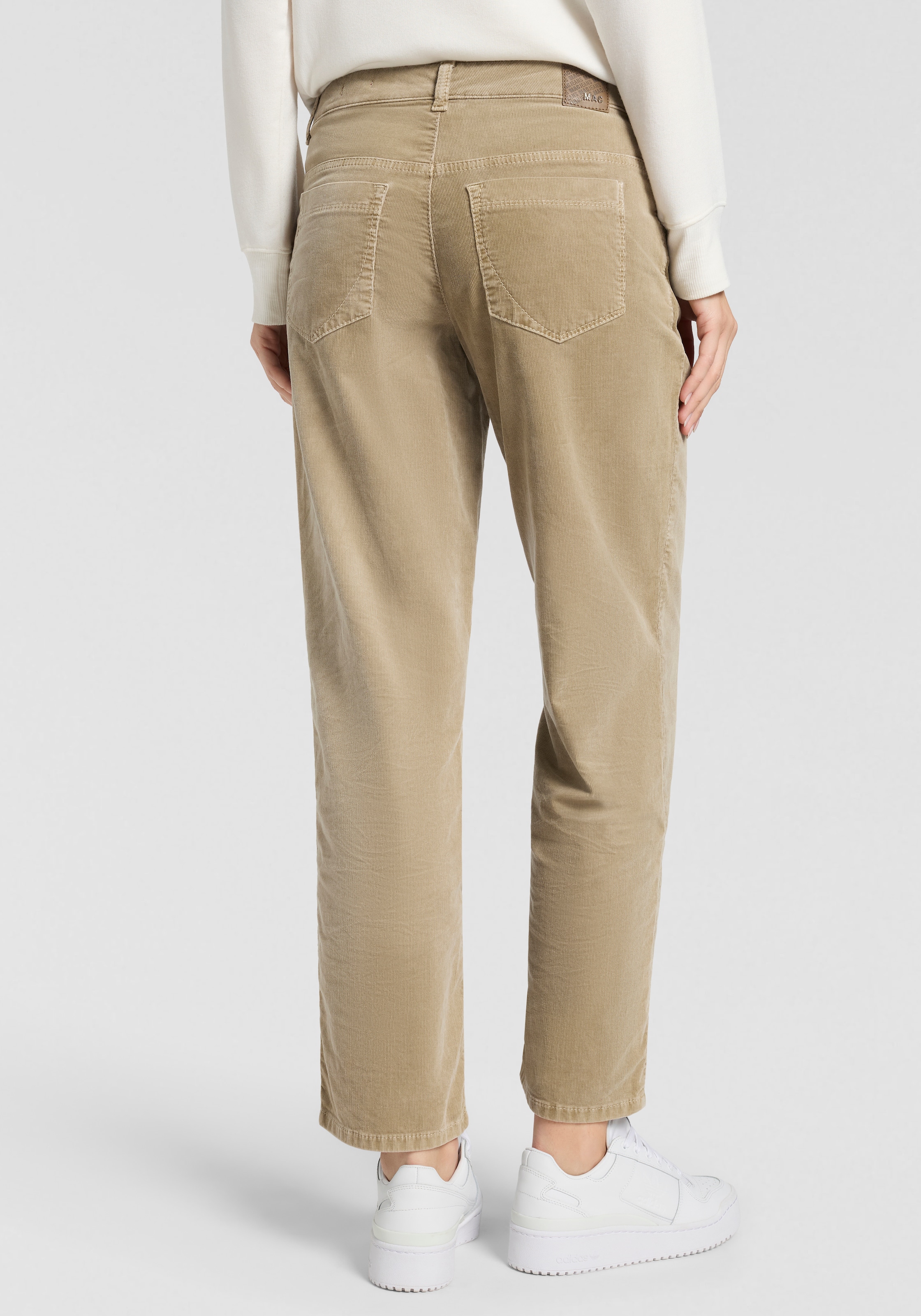 MAC Cordhose »GRACIA«  Hochwertige, elastische Babycord-Qualität im Baumwoll-Mix