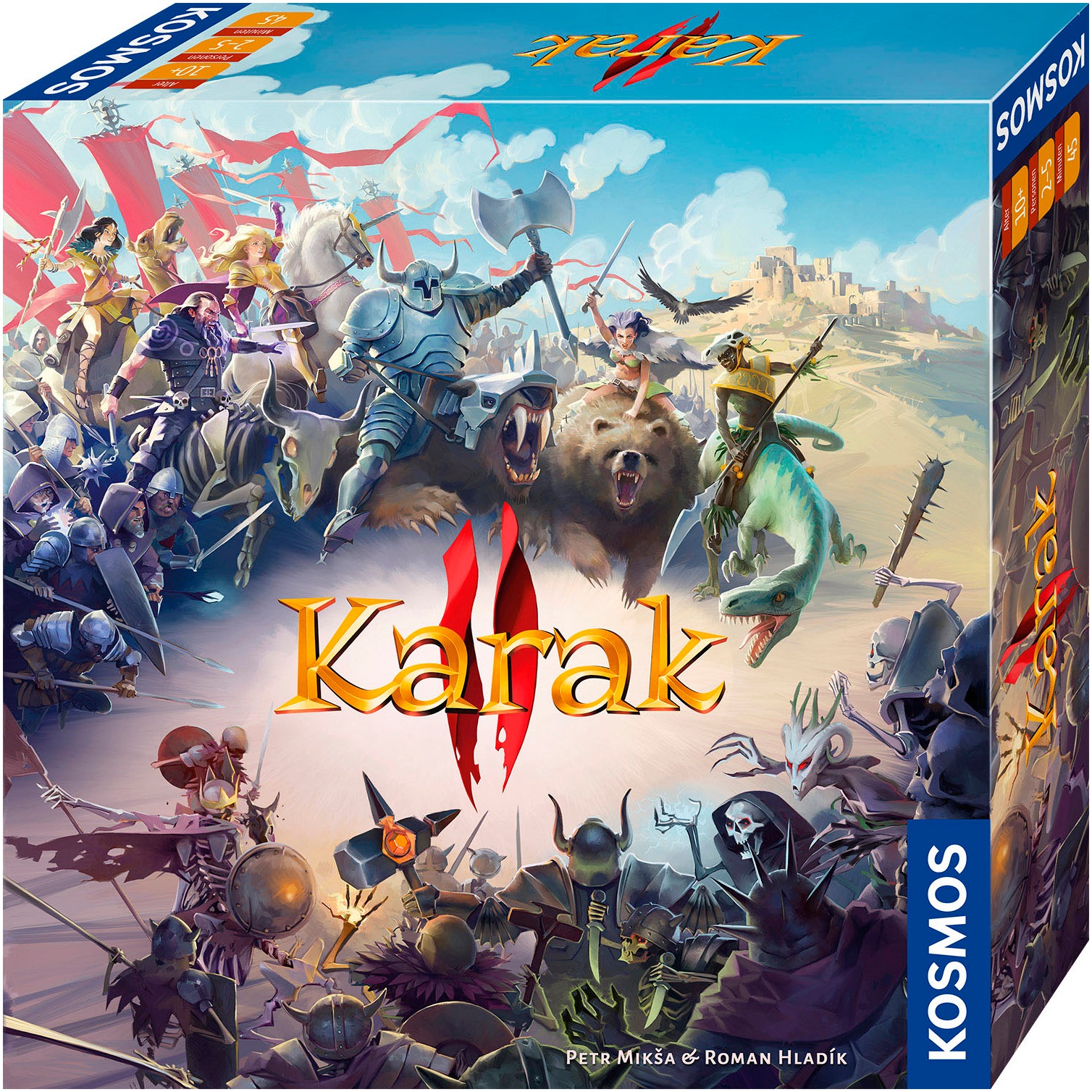 Kosmos 47856273 Brettspiel Kartenspiel Krieg