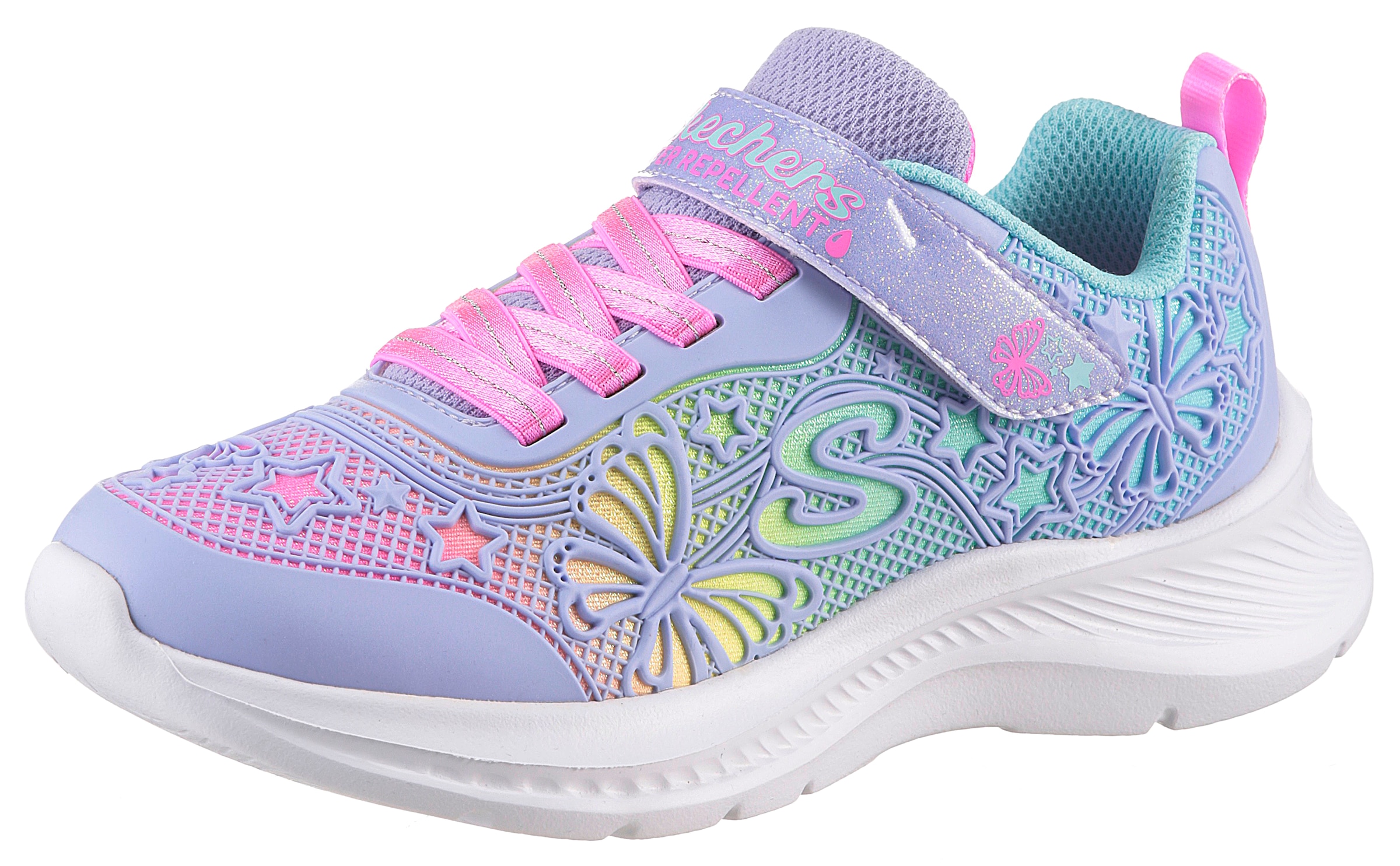 Skechers Sneaker »JUMPSTERS 2.0«, Klettschuh, mit wasserabw. Funktion, Größenschablone zum...