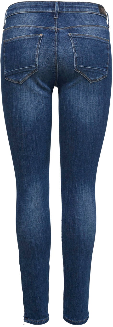 ONLY Skinny-fit-Jeans »ONLKENDELL LIFE«, ♕ am Zipper bei Saum mit